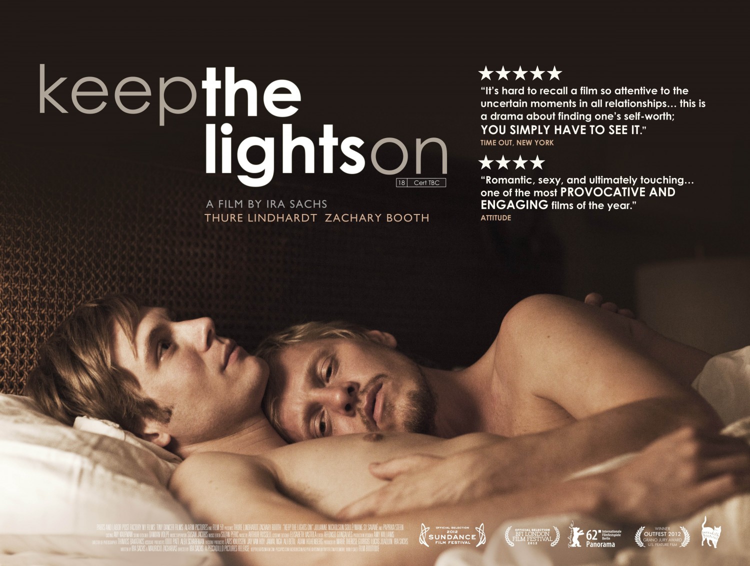 Extra Large Movie Poster Image for Keep the Lights On (#2 of 2)