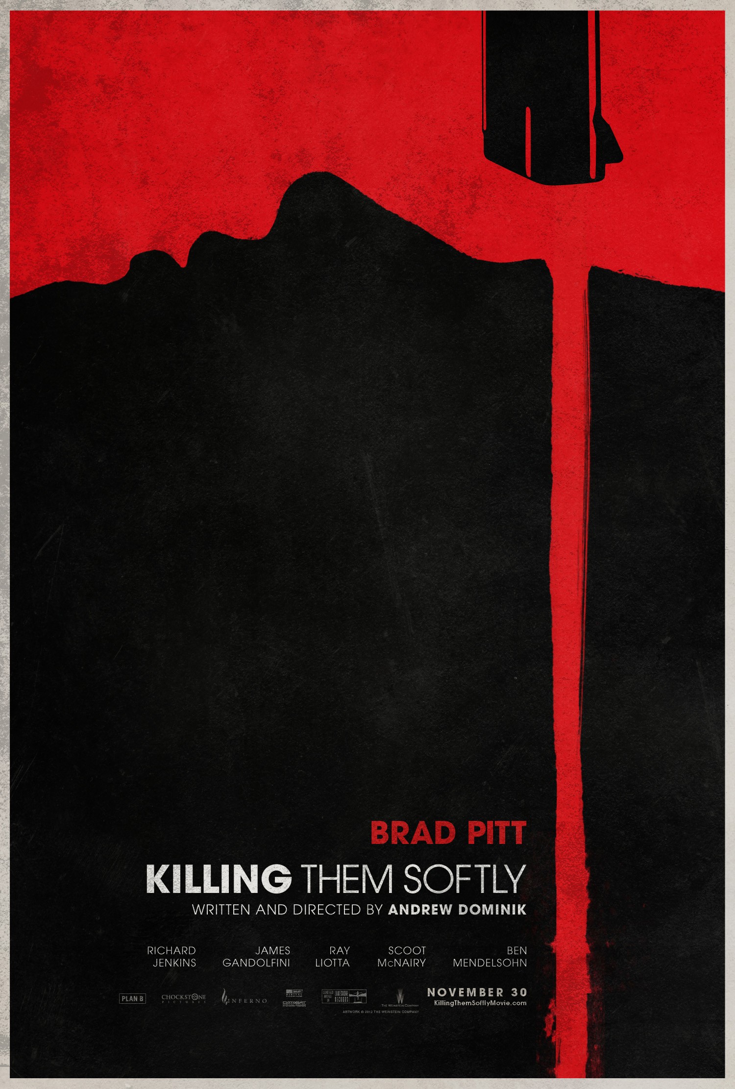 Mega Sized Movie Poster Image for Killing Them Softly (#11 of 16)