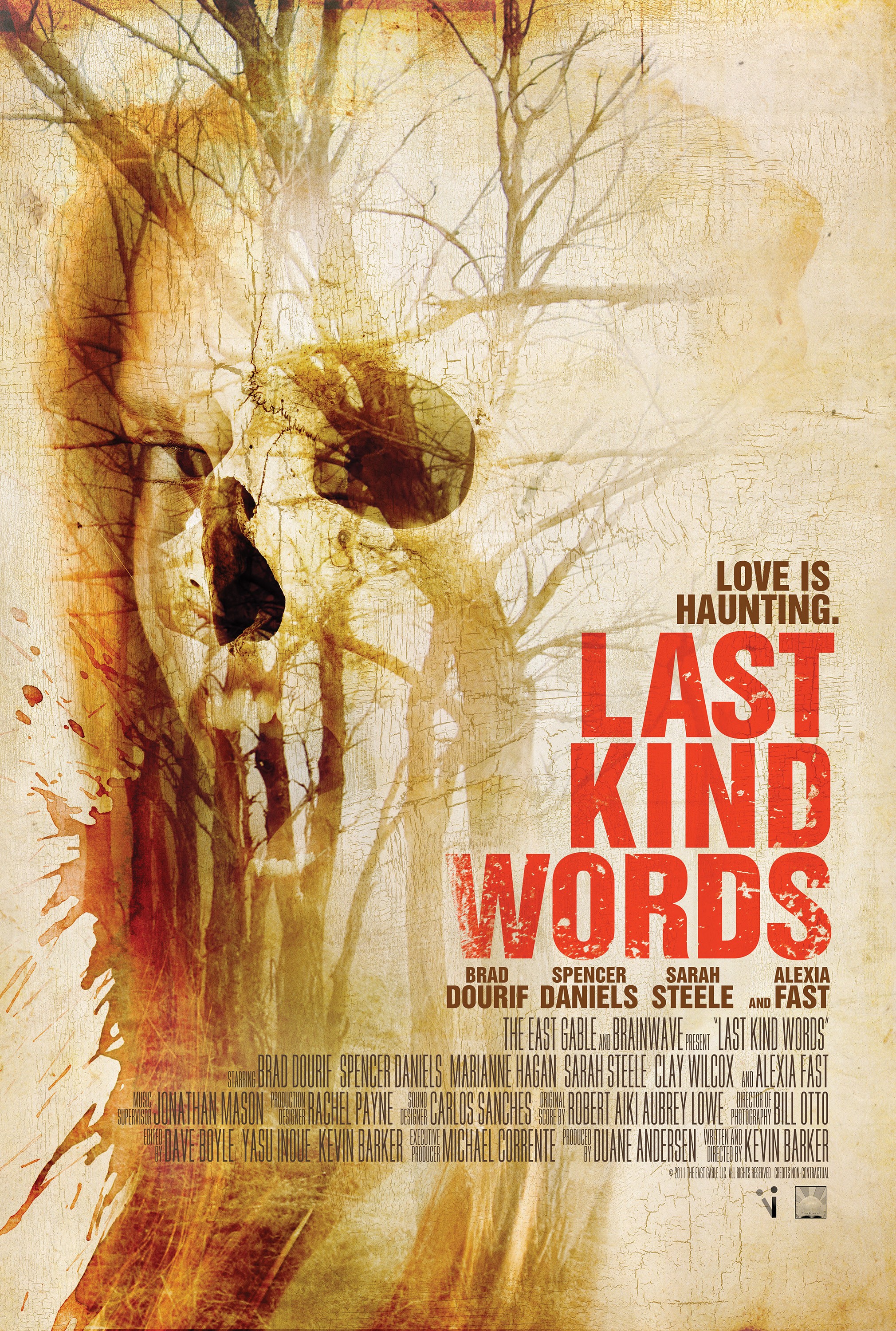 Mega Sized Movie Poster Image for Last Kind Words 