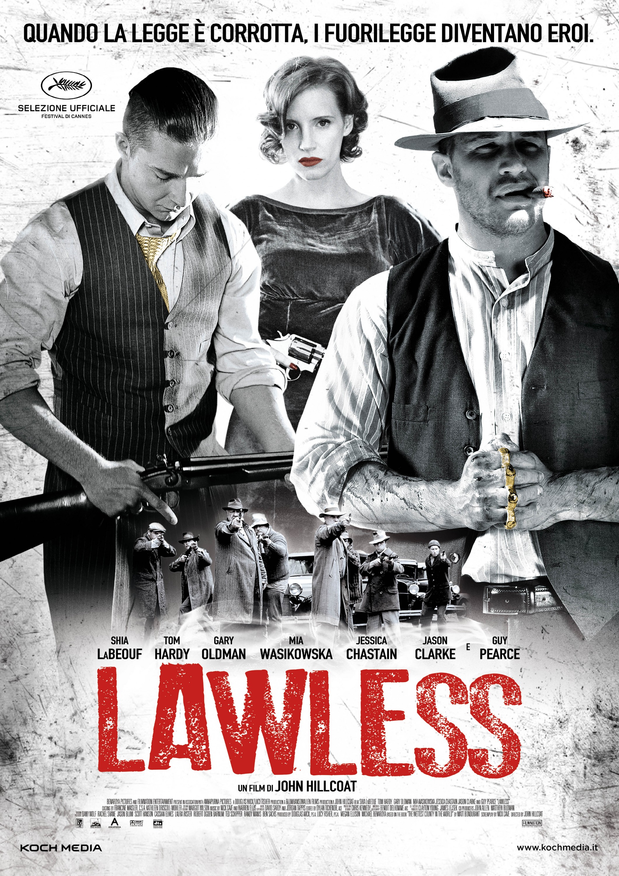 Mega Sized Movie Poster Image for Lawless (#13 of 14)