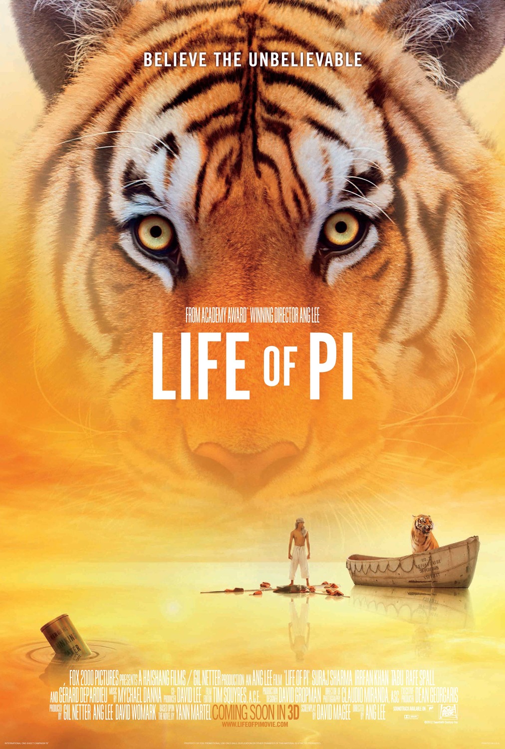 Extra Large Movie Poster Image for Life of Pi (#2 of 12)