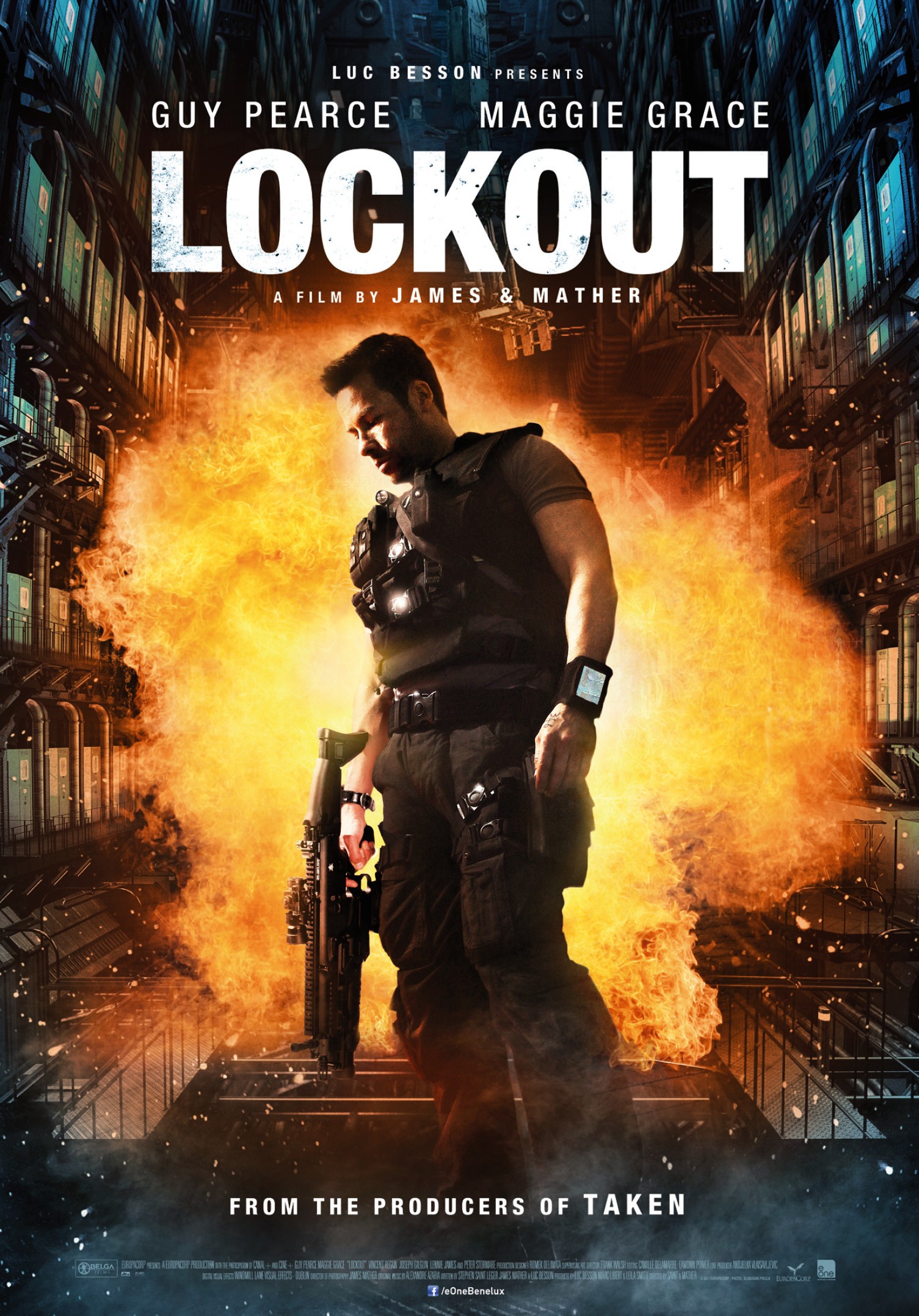 Mega Sized Movie Poster Image for Lockout (#4 of 10)