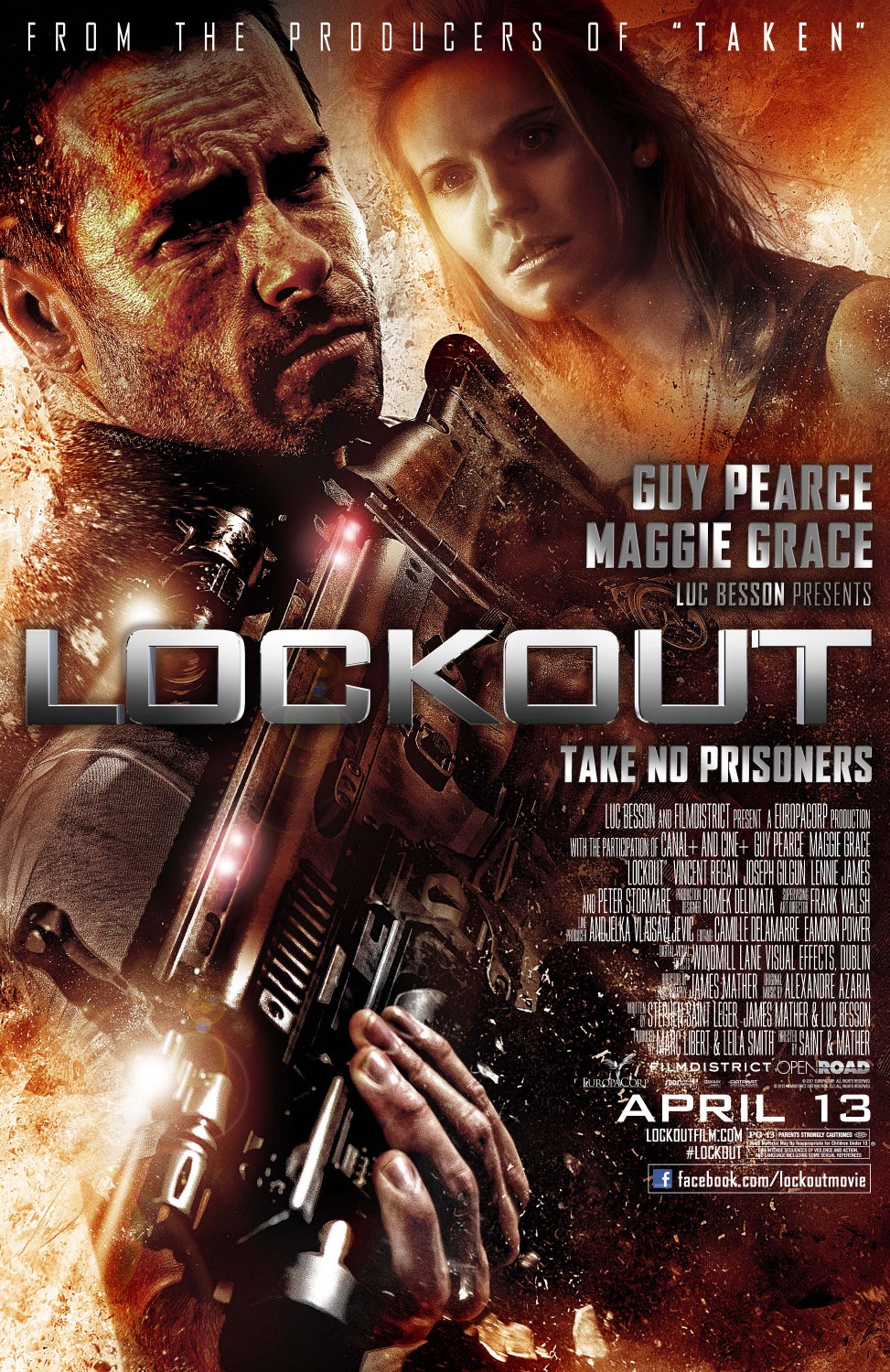 Lockout Movie Poster (#1 of 10) - IMP Awards