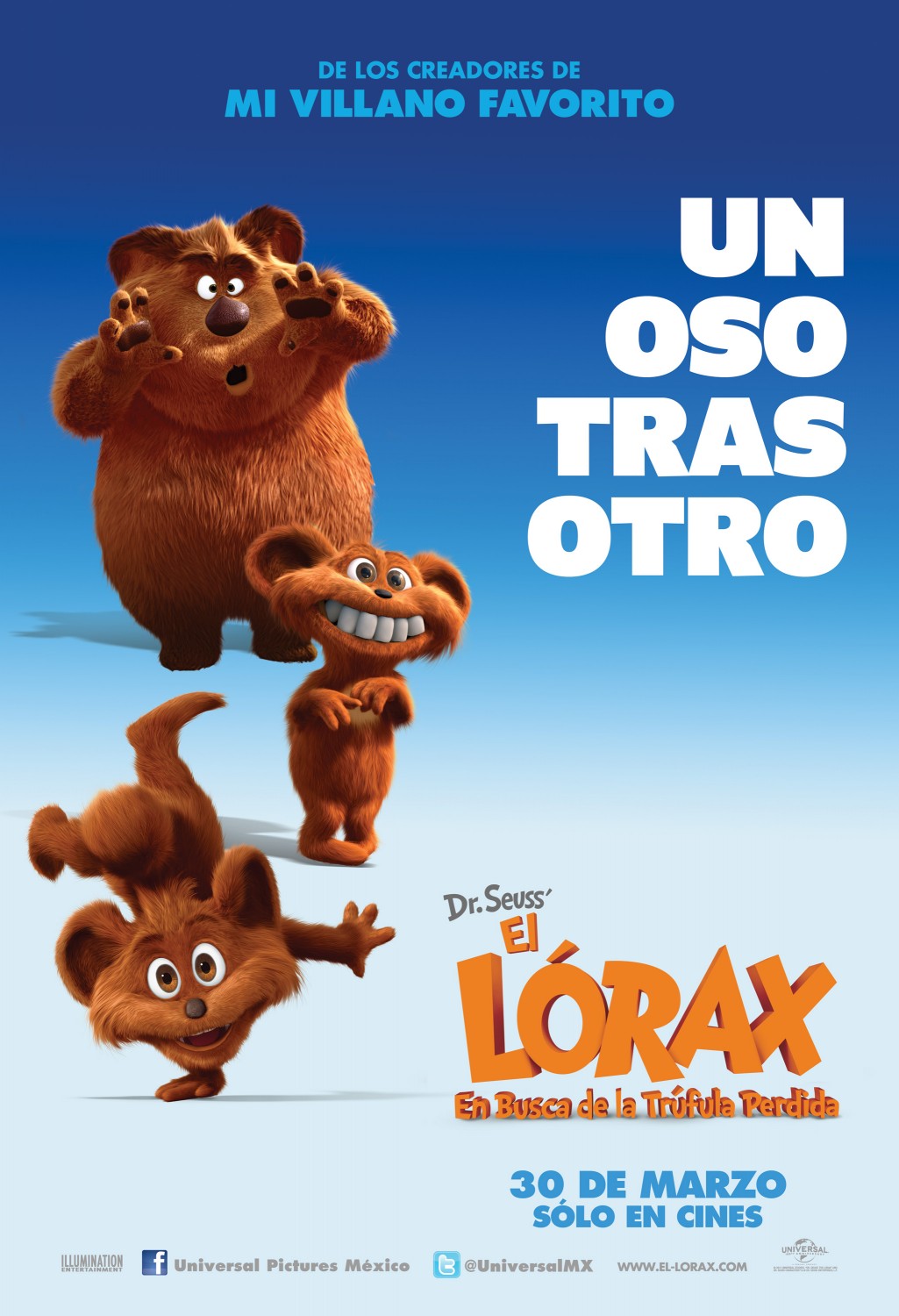 the lorax movie bears