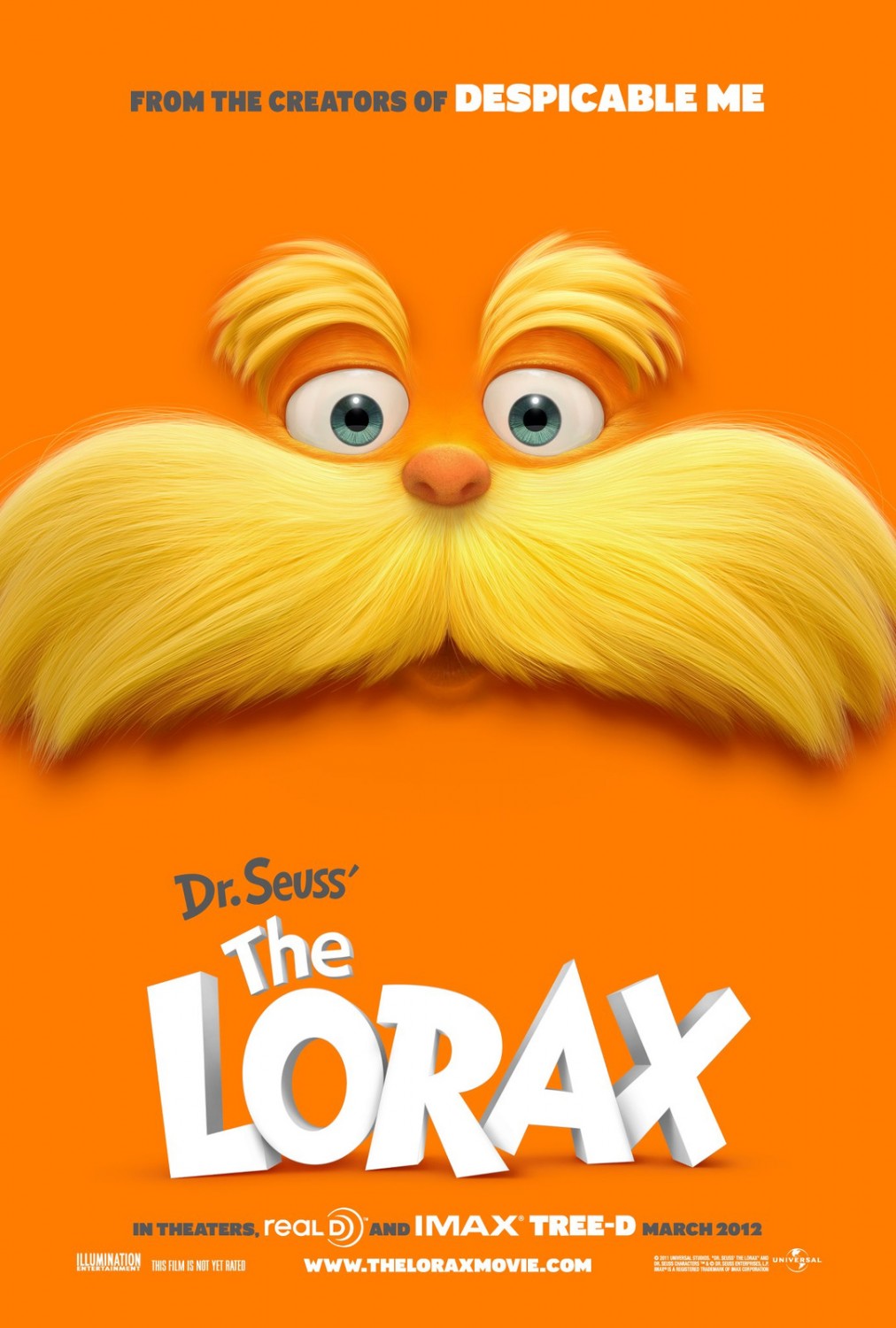Extra Large Movie Poster Image for The Lorax (#1 of 13)