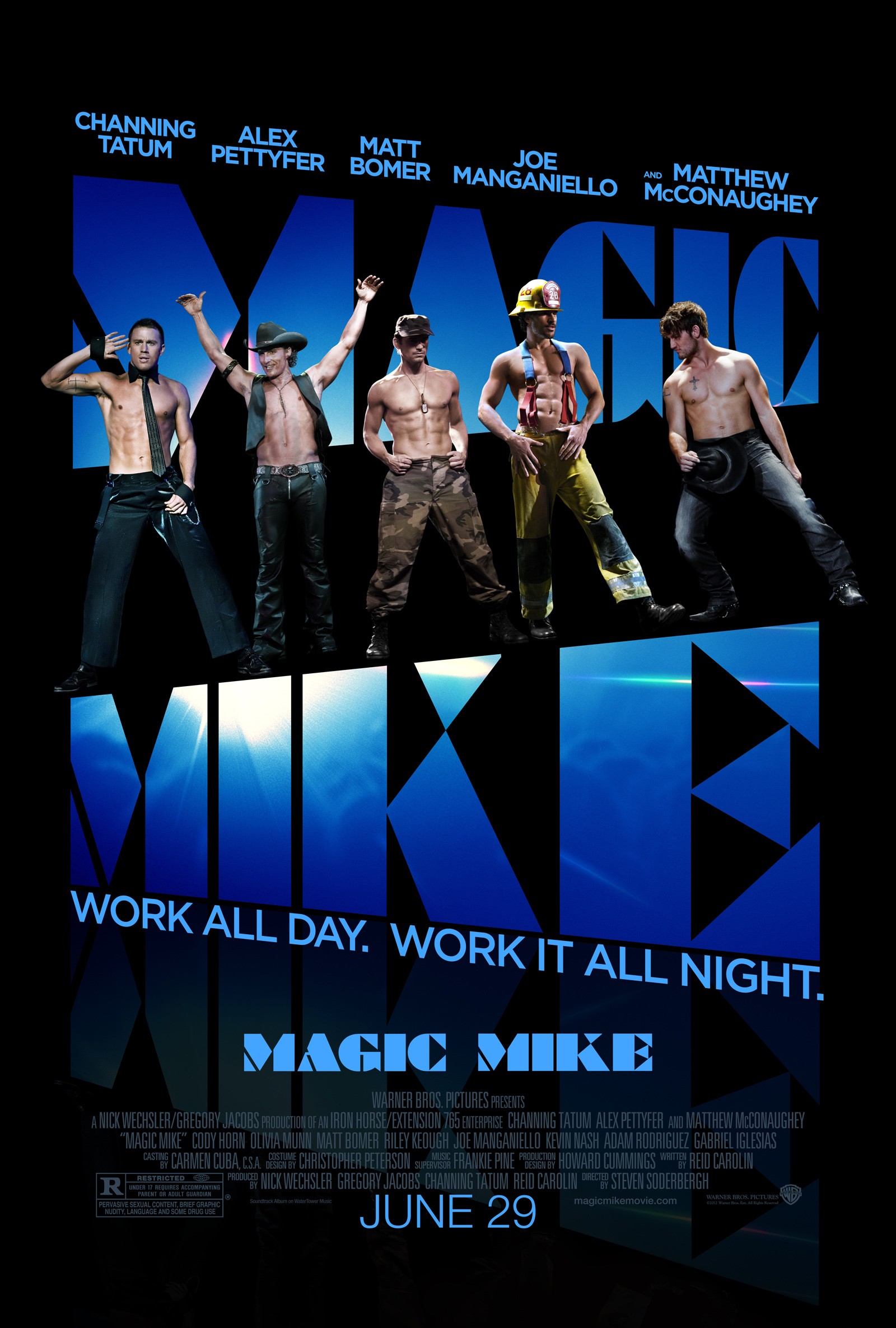 Mega Sized Movie Poster Image for Magic Mike (#1 of 10)
