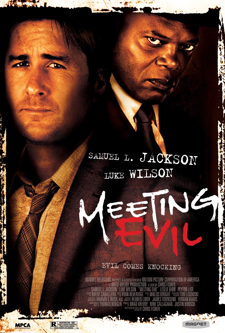 Extra Large Movie Poster Image for Meeting Evil 