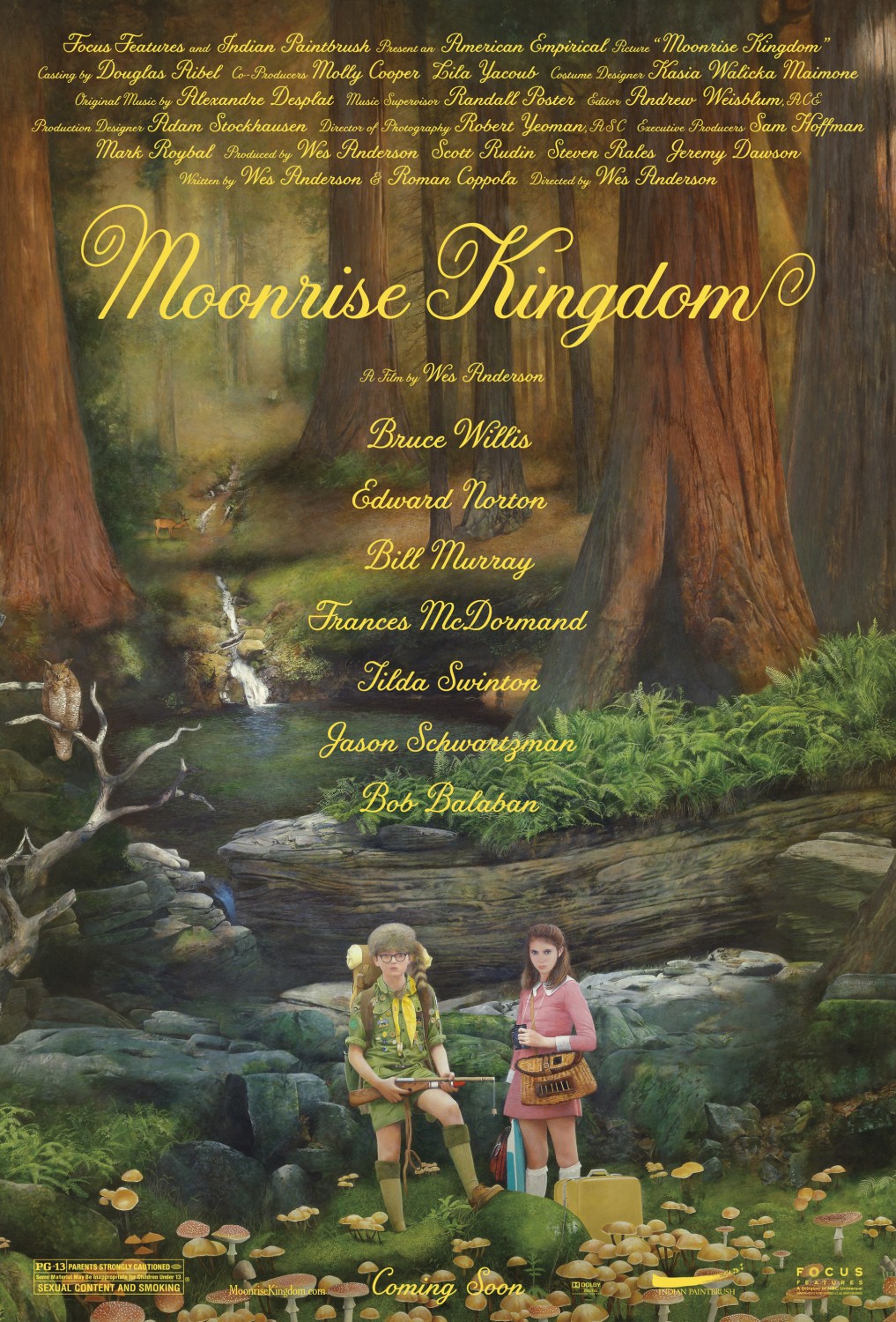 Extra Large Movie Poster Image for Moonrise Kingdom (#1 of 2)