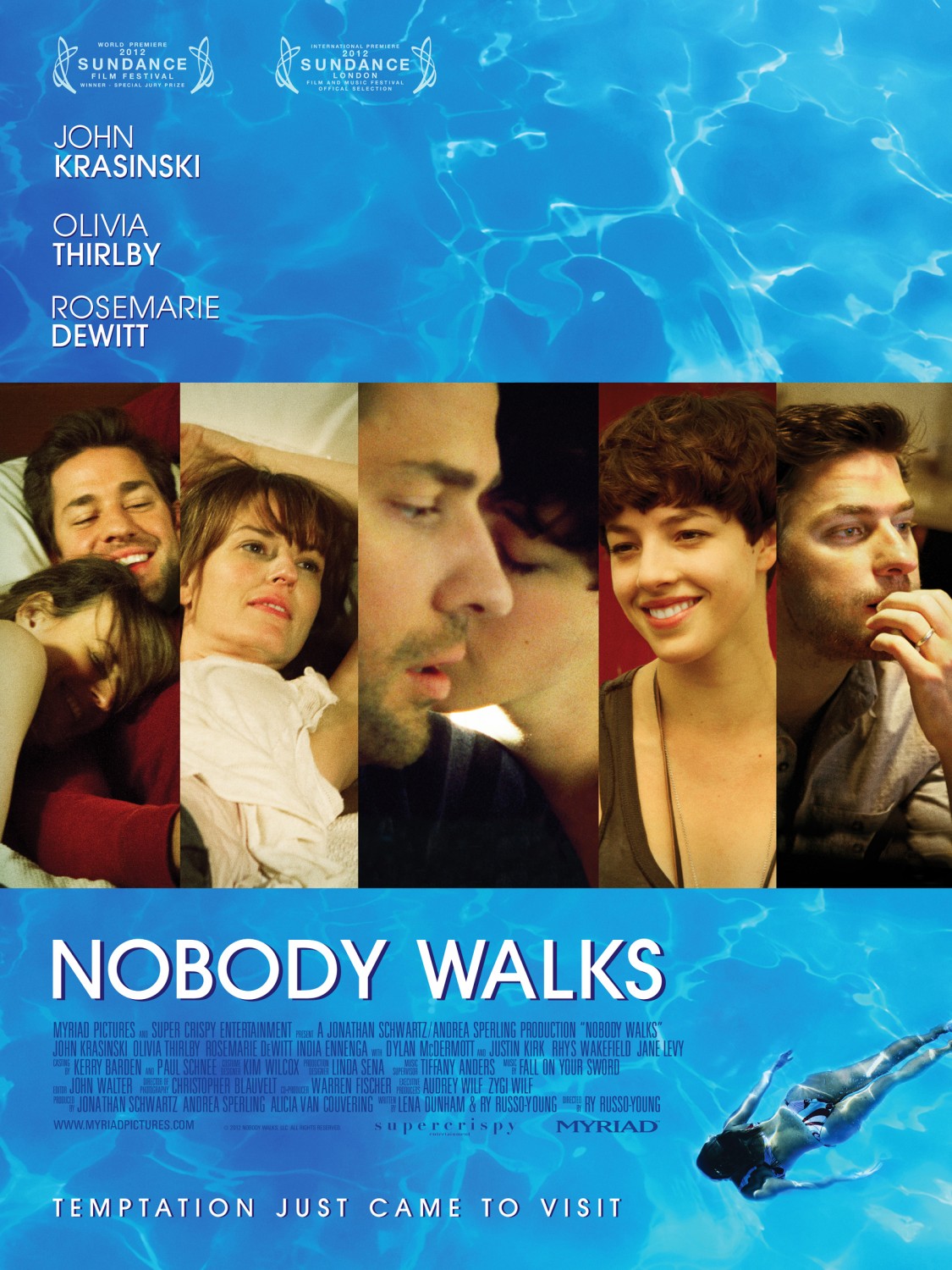 Extra Large Movie Poster Image for Nobody Walks (#2 of 3)