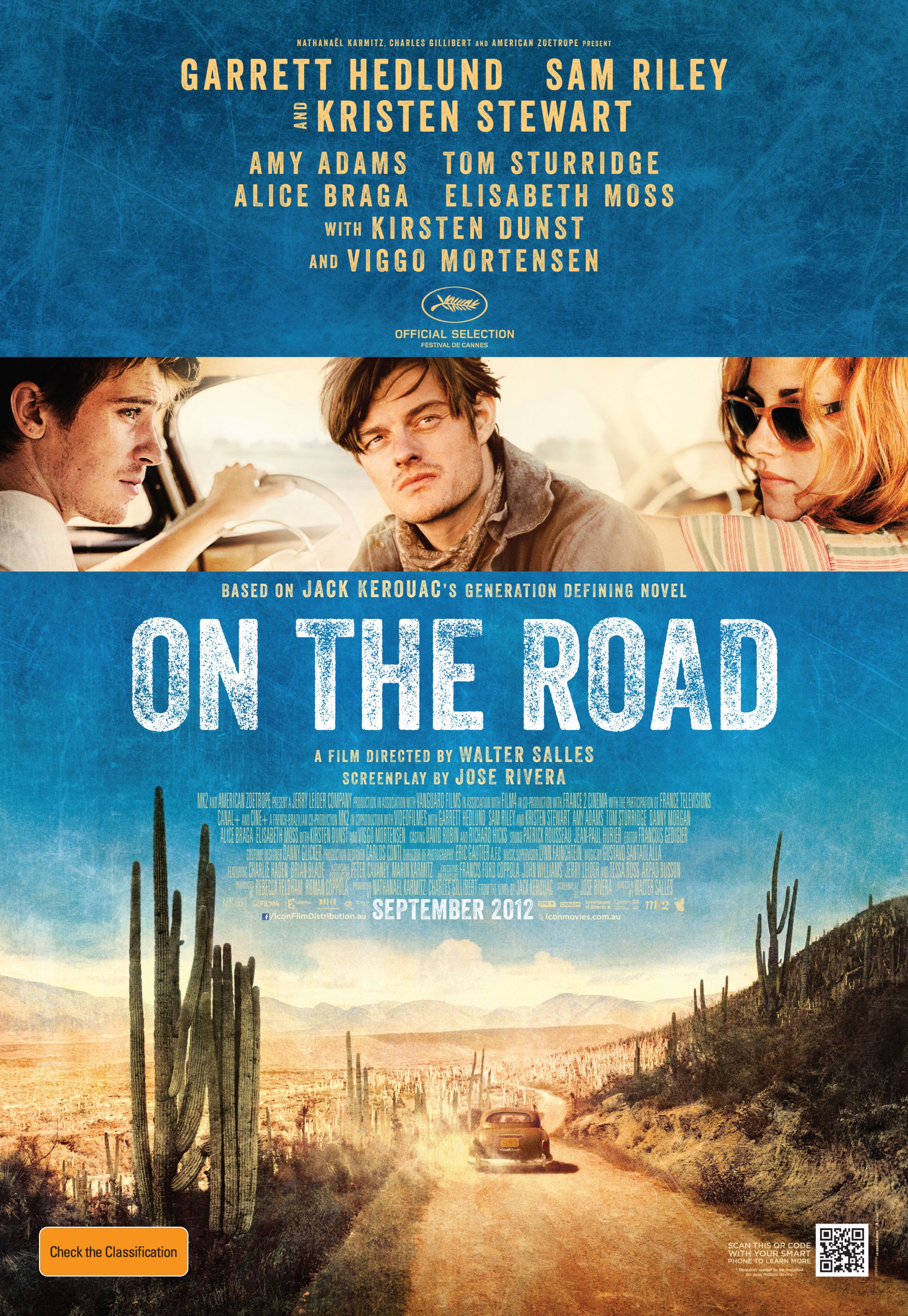 on the road movie poster