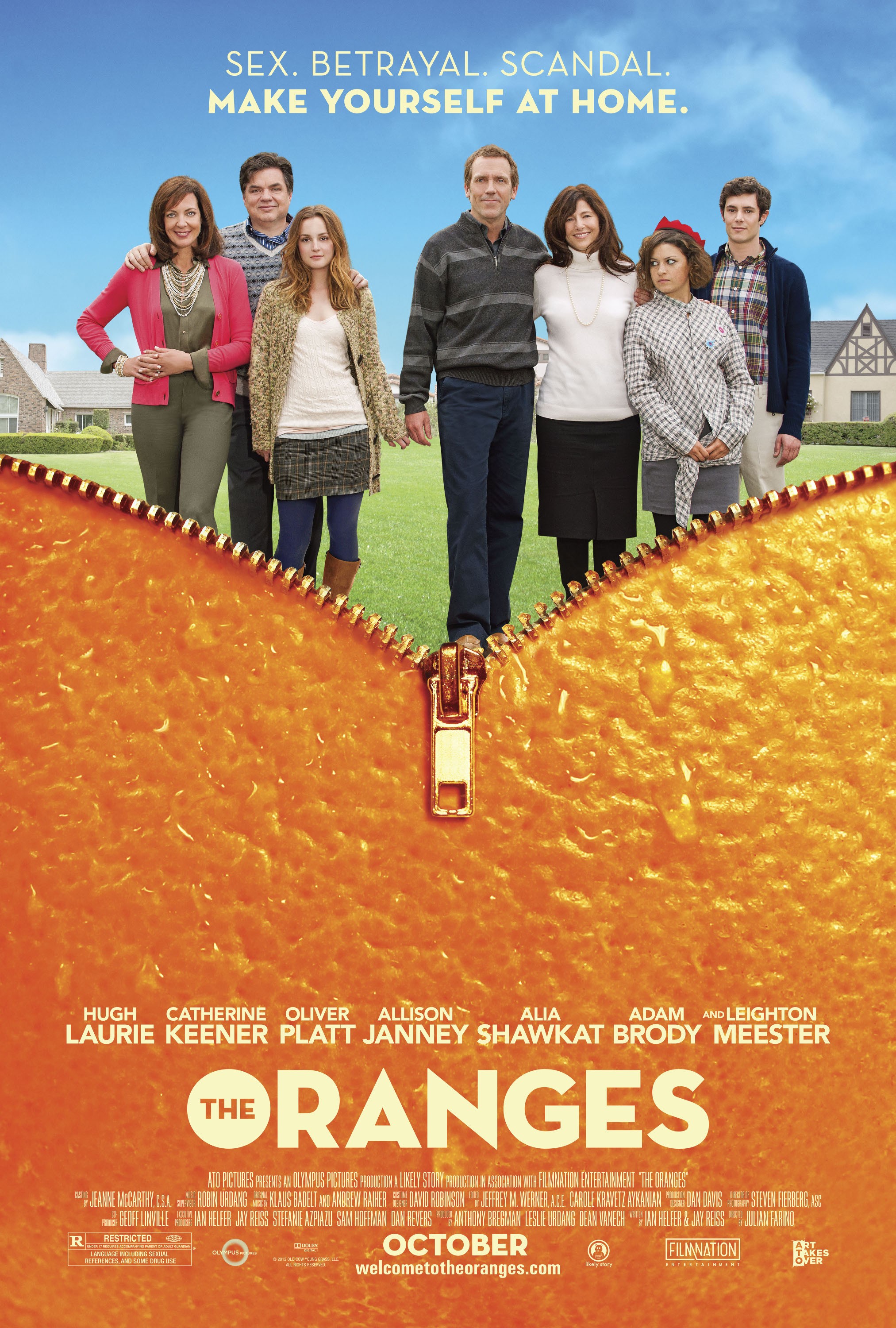 Mega Sized Movie Poster Image for The Oranges (#2 of 6)