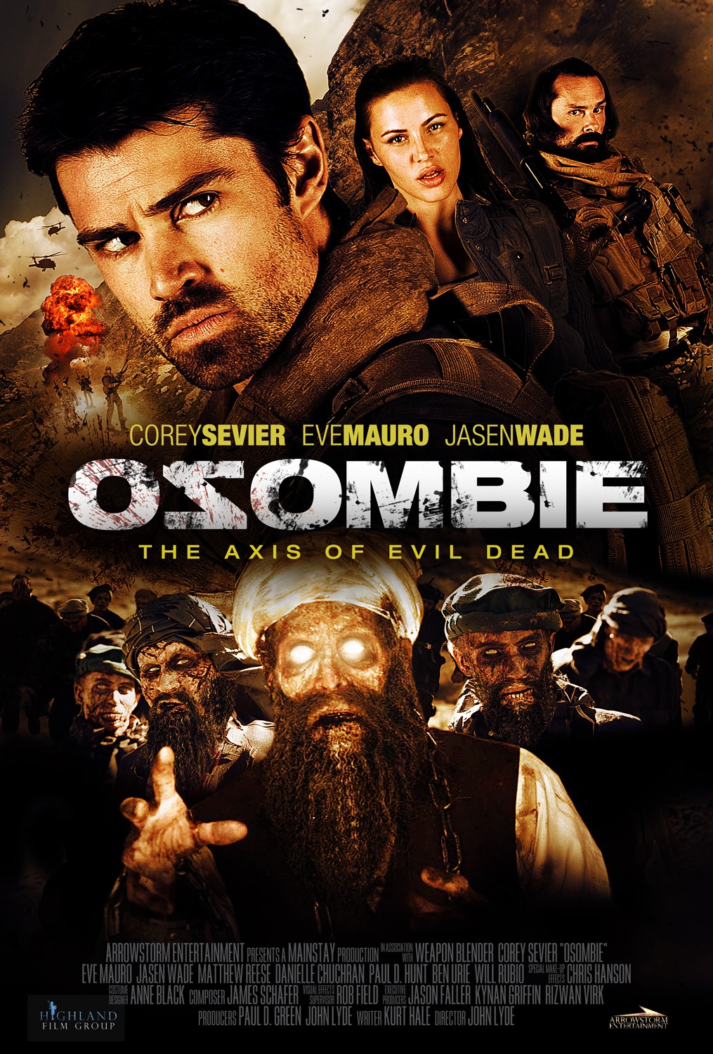 Extra Large Movie Poster Image for Osombie 