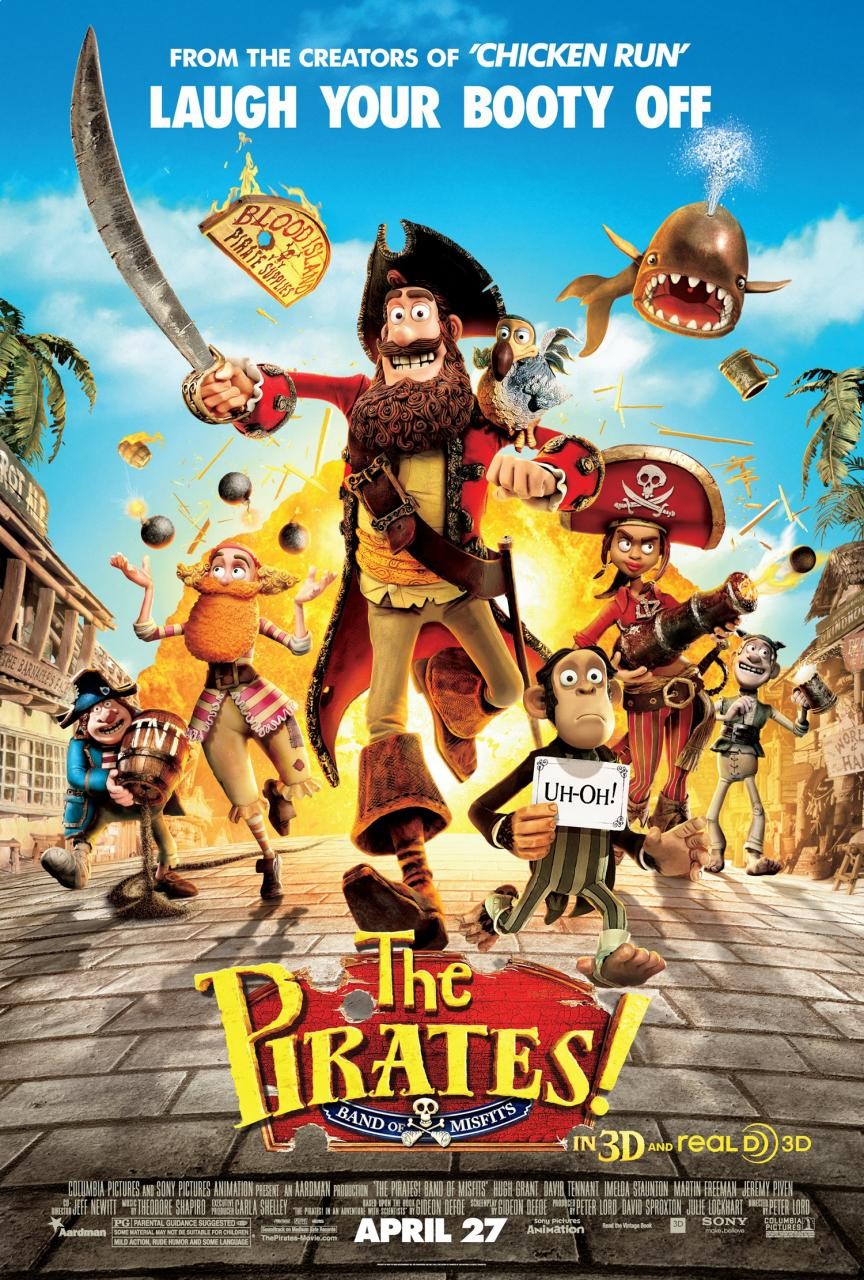 Extra Large Movie Poster Image for The Pirates! In an Adventure with Scientists (#3 of 4)