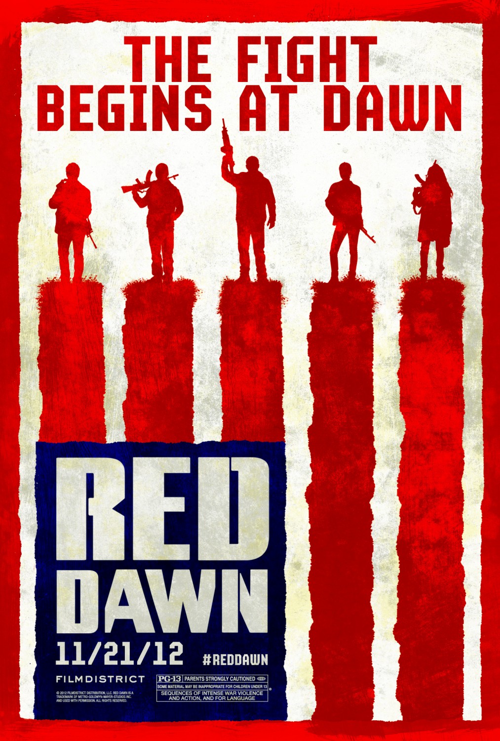 Extra Large Movie Poster Image for Red Dawn (#3 of 7)