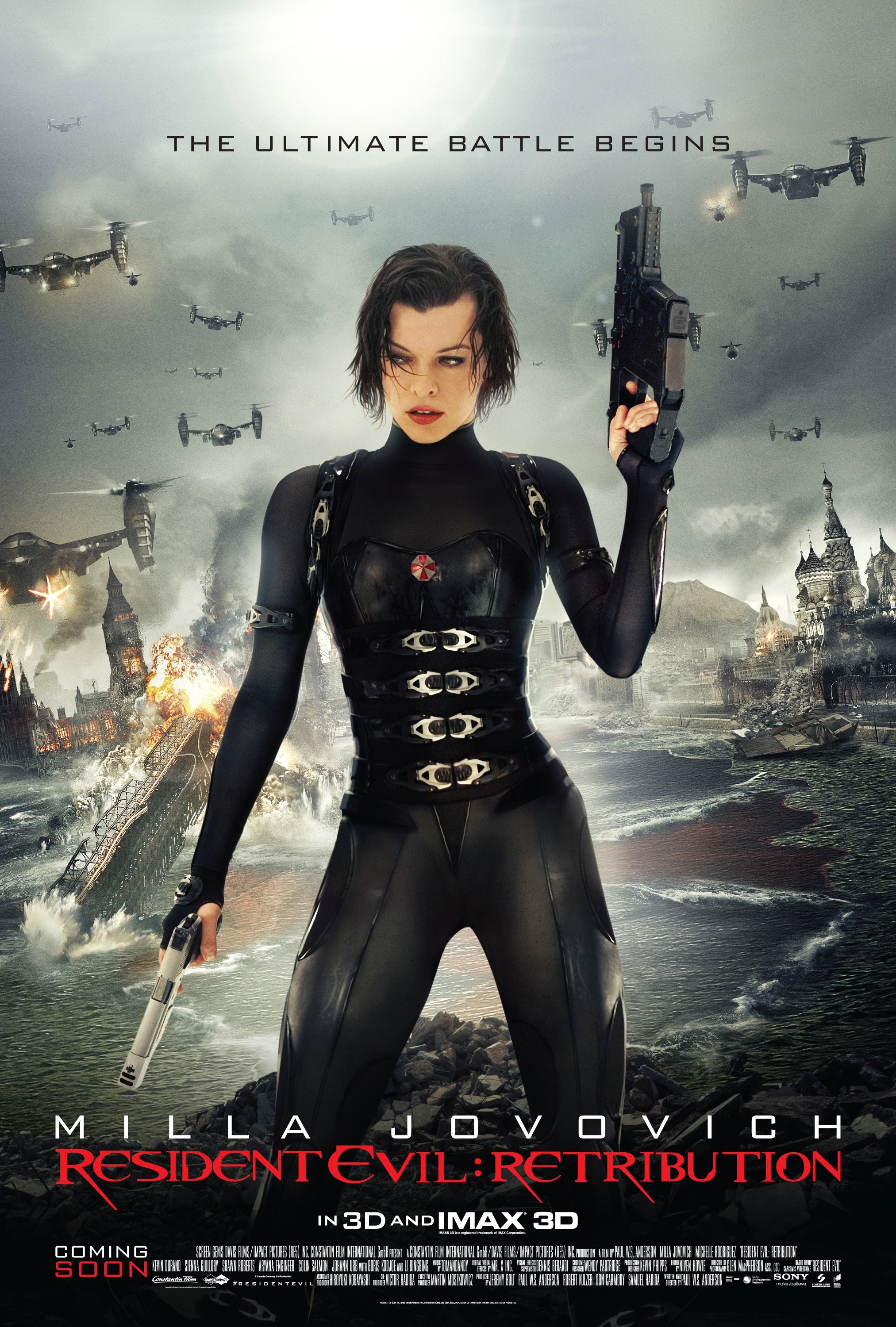 Mega Sized Movie Poster Image for Resident Evil: Retribution (#6 of 10)
