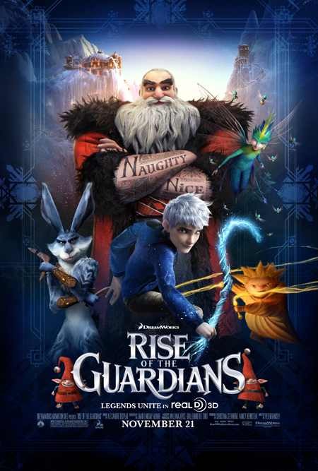 rise of the guardians character posters