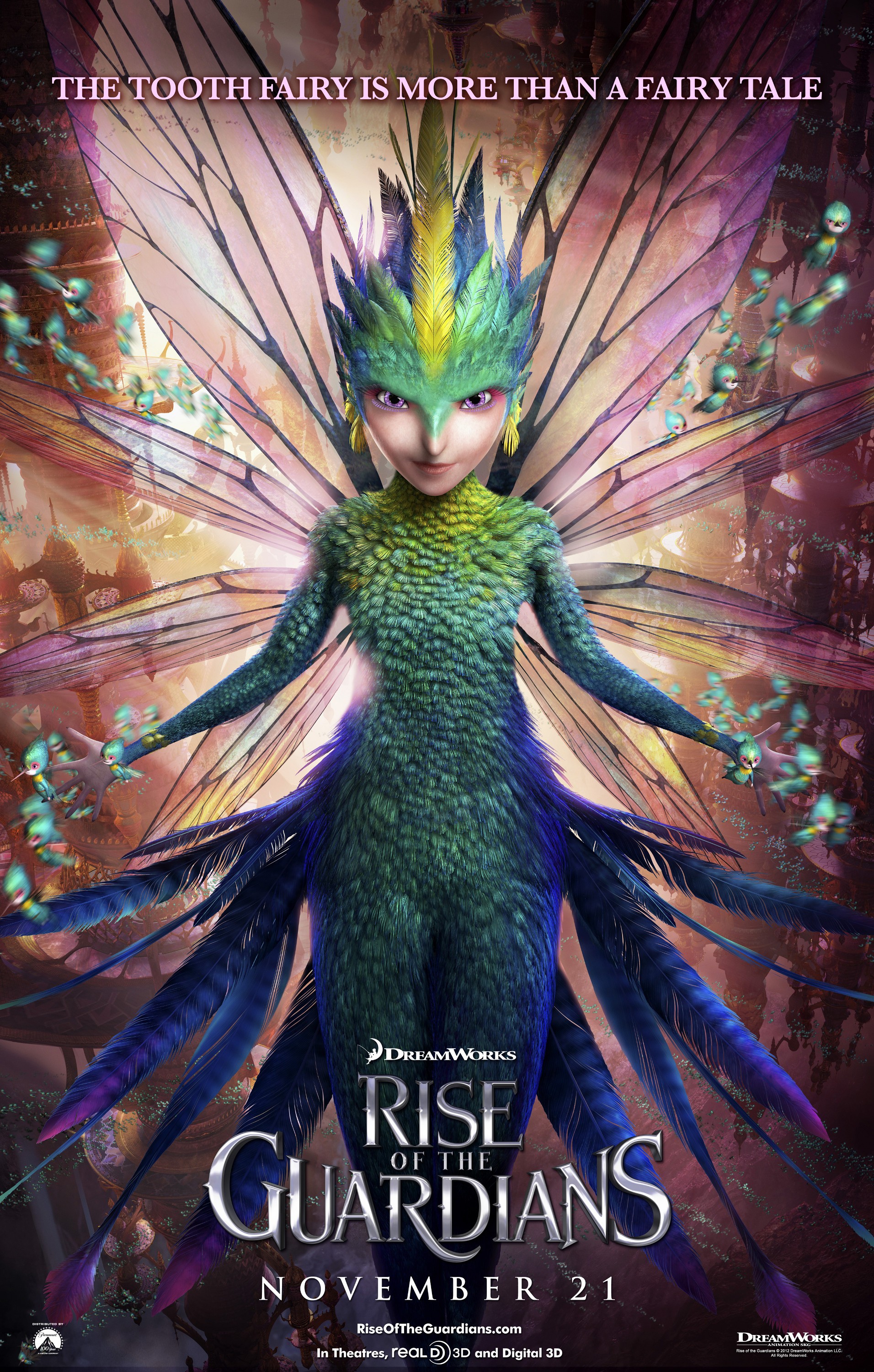 Mega Sized Movie Poster Image for Rise of the Guardians (#4 of 19)