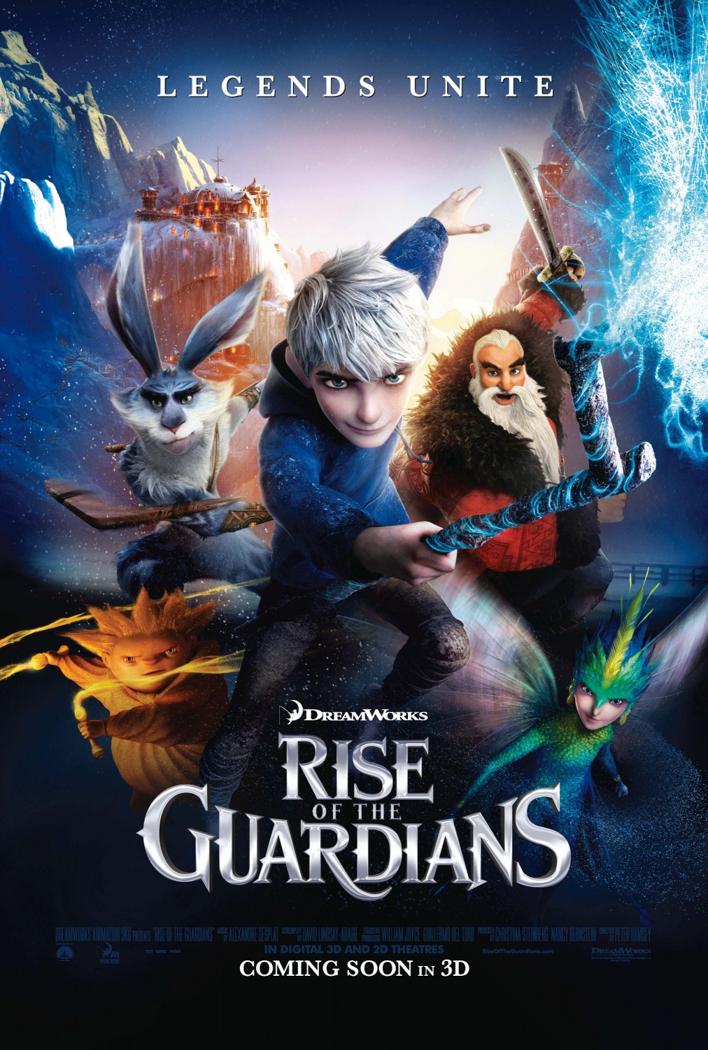 Extra Large Movie Poster Image for Rise of the Guardians (#9 of 19)