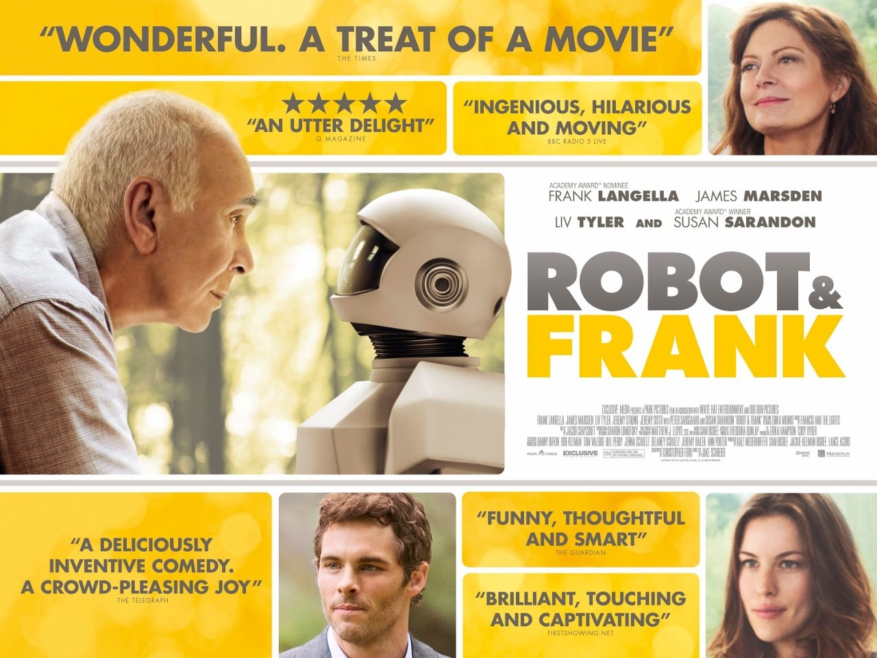 Extra Large Movie Poster Image for Robot and Frank (#3 of 3)