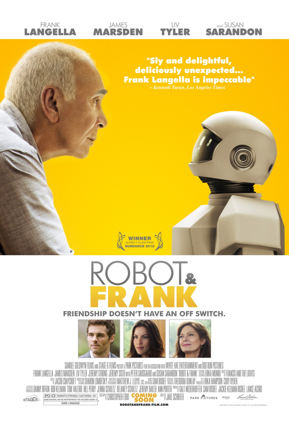 Extra Large Movie Poster Image for Robot and Frank (#1 of 3)