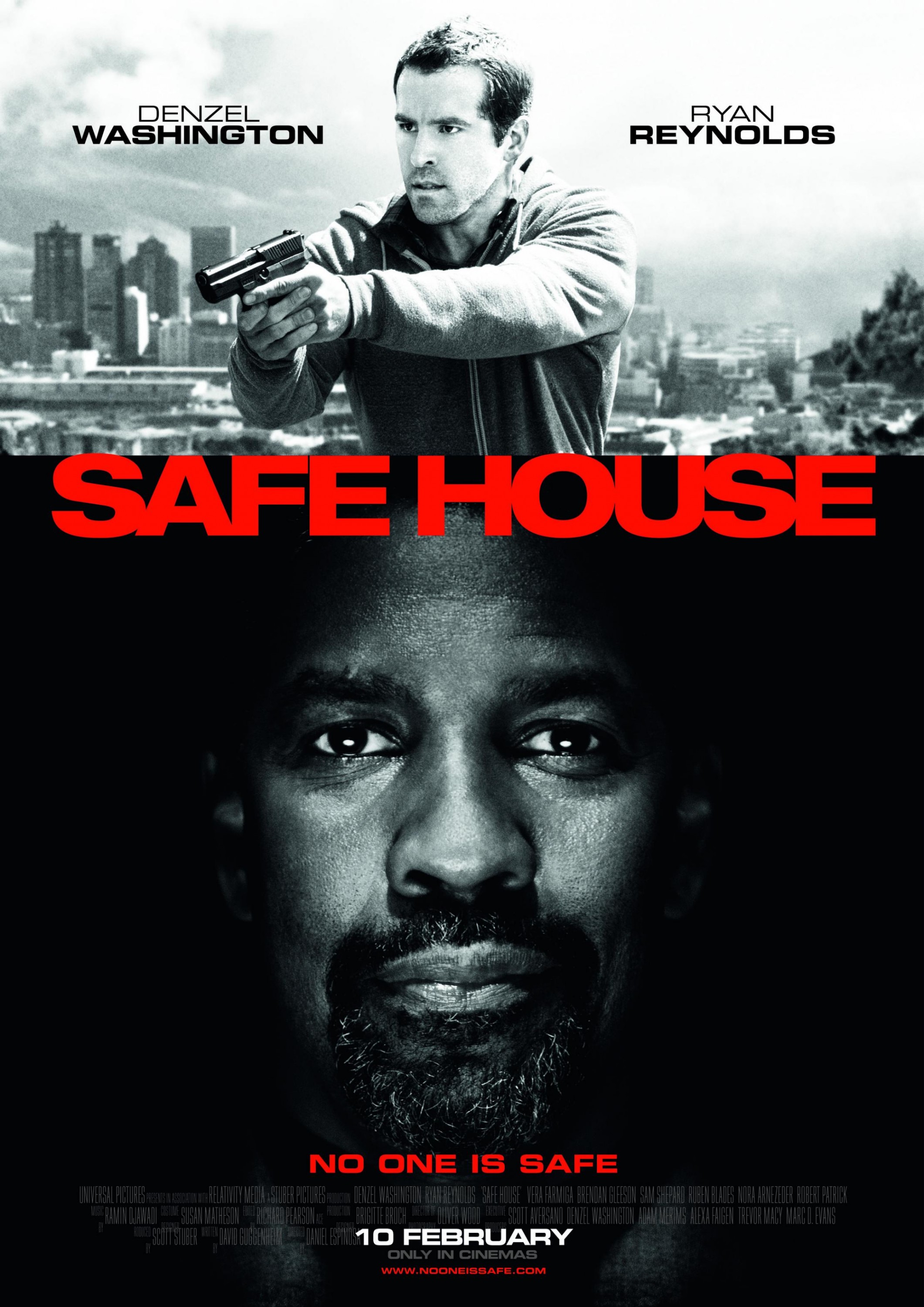 Mega Sized Movie Poster Image for Safe House (#2 of 6)
