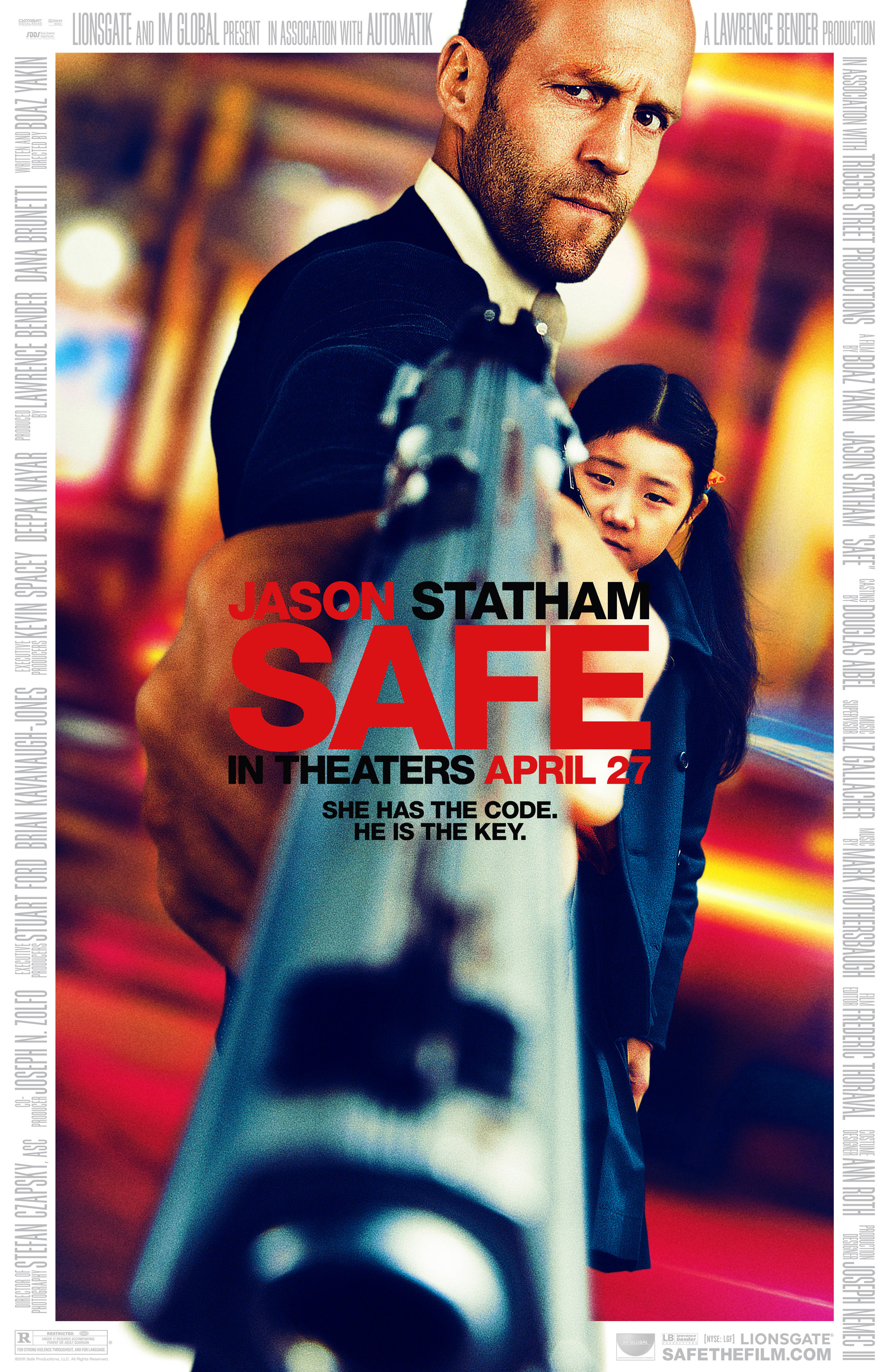Mega Sized Movie Poster Image for Safe (#2 of 7)