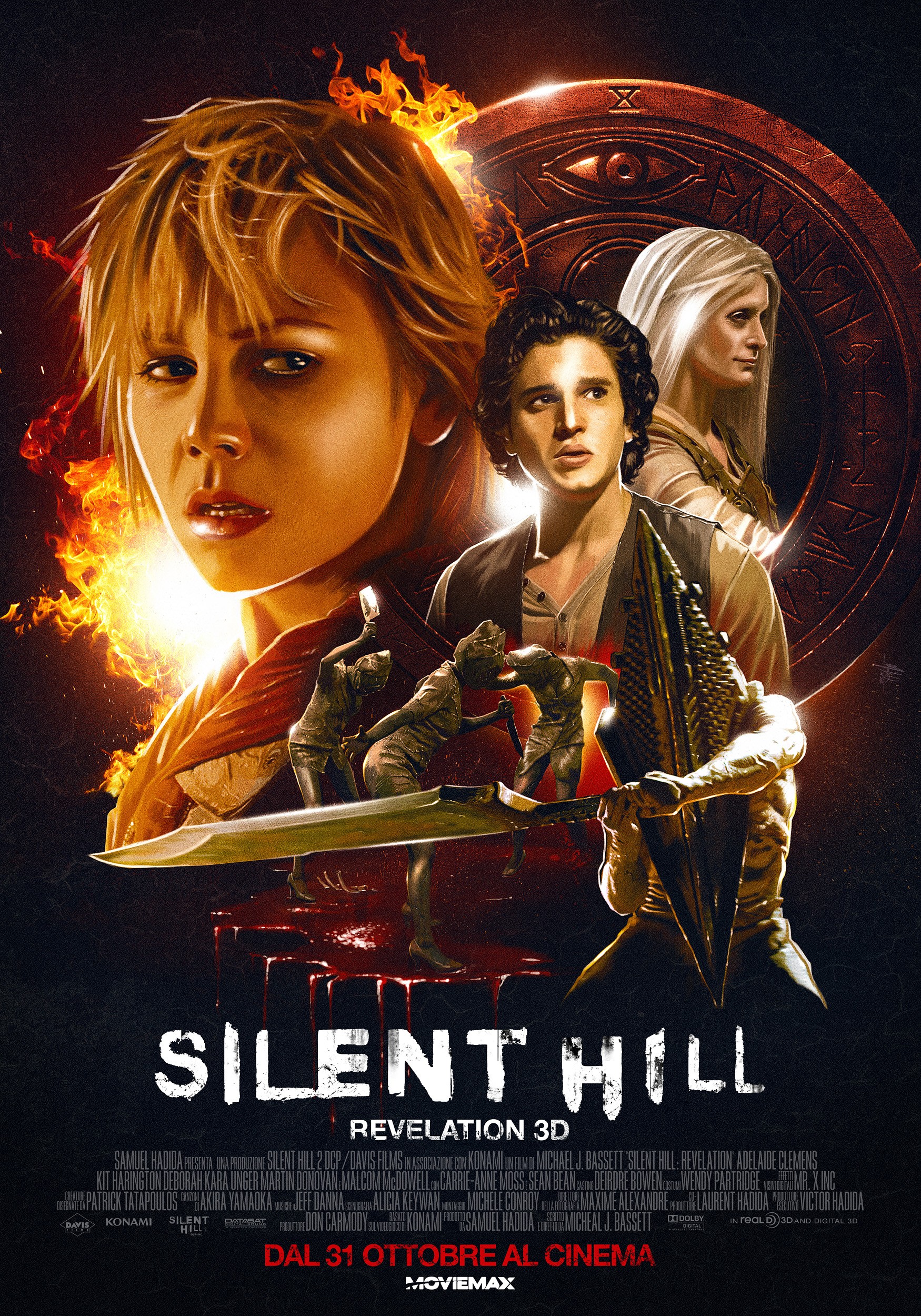 Mega Sized Movie Poster Image for Silent Hill: Revelation 3D (#3 of 9)