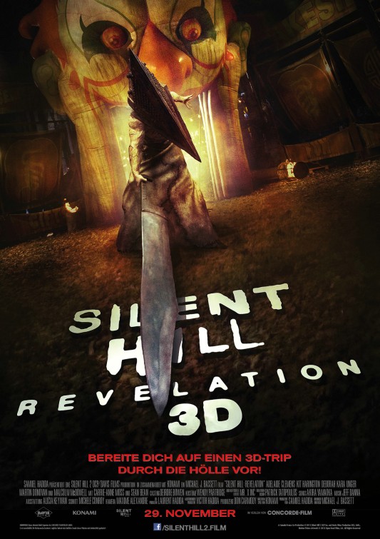 Silent Hill: Revelation 3D Movie Poster