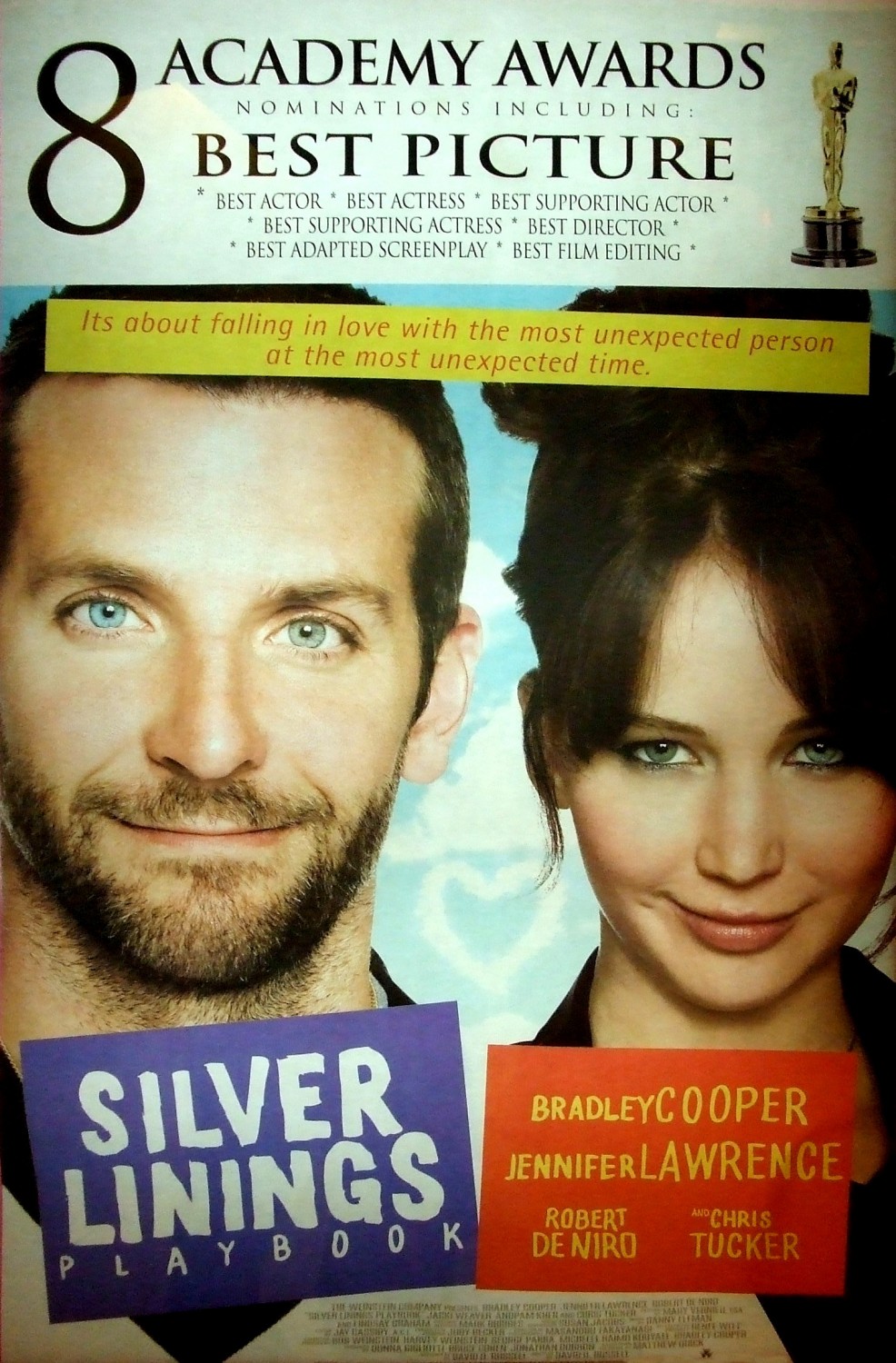 Extra Large Movie Poster Image for Silver Linings Playbook (#5 of 6)