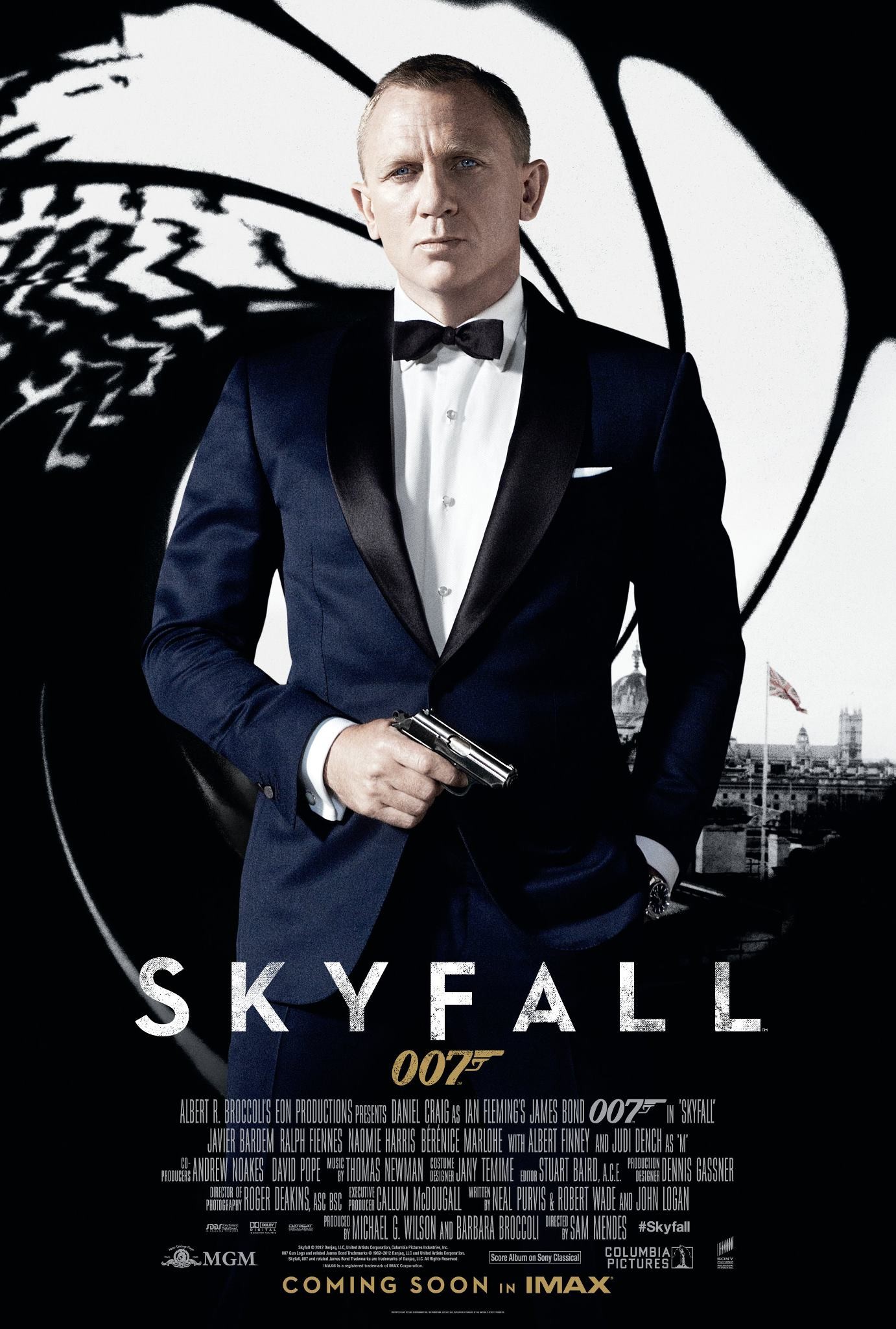 Mega Sized Movie Poster Image for Skyfall (#8 of 11)
