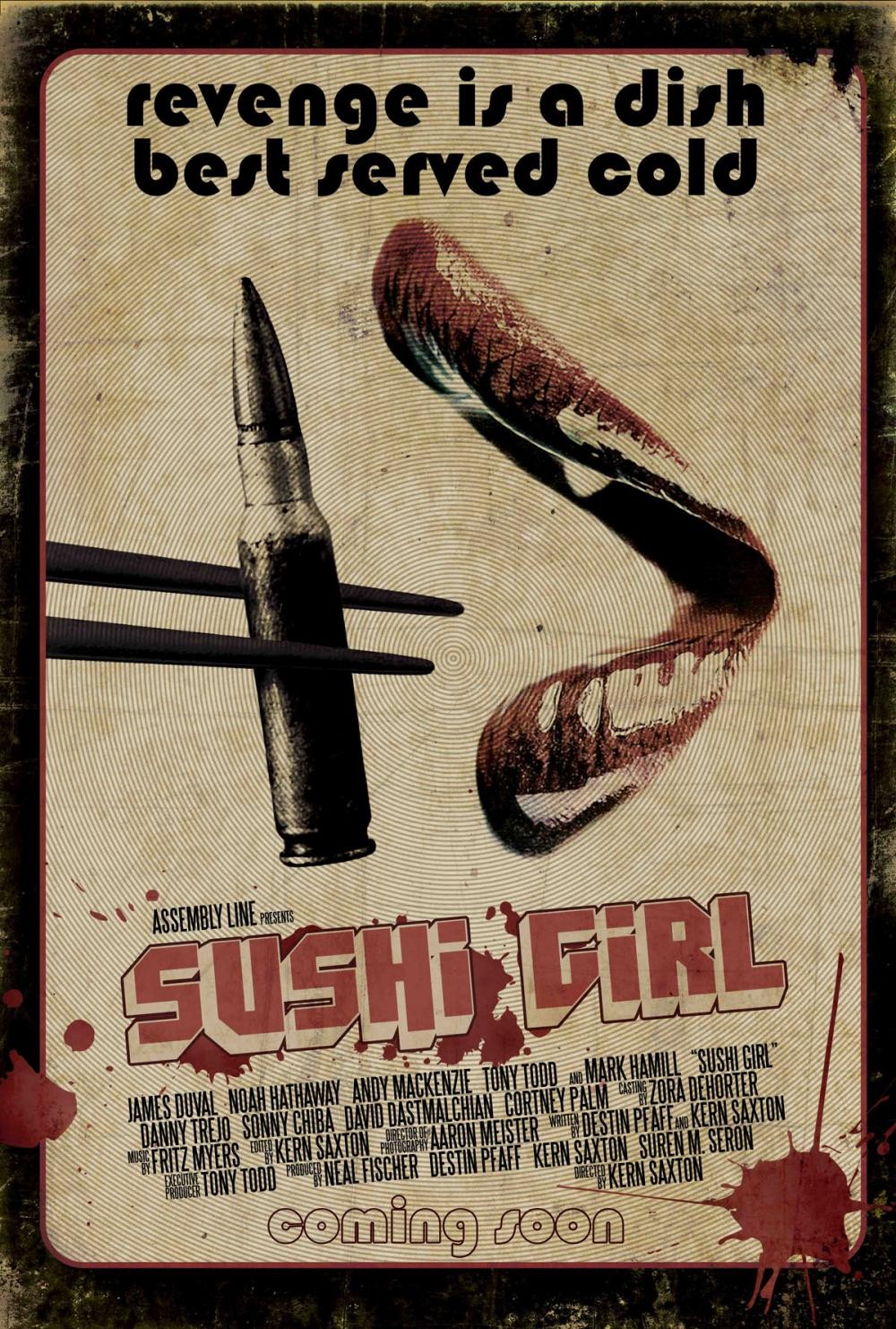 Extra Large Movie Poster Image for Sushi Girl (#1 of 3)
