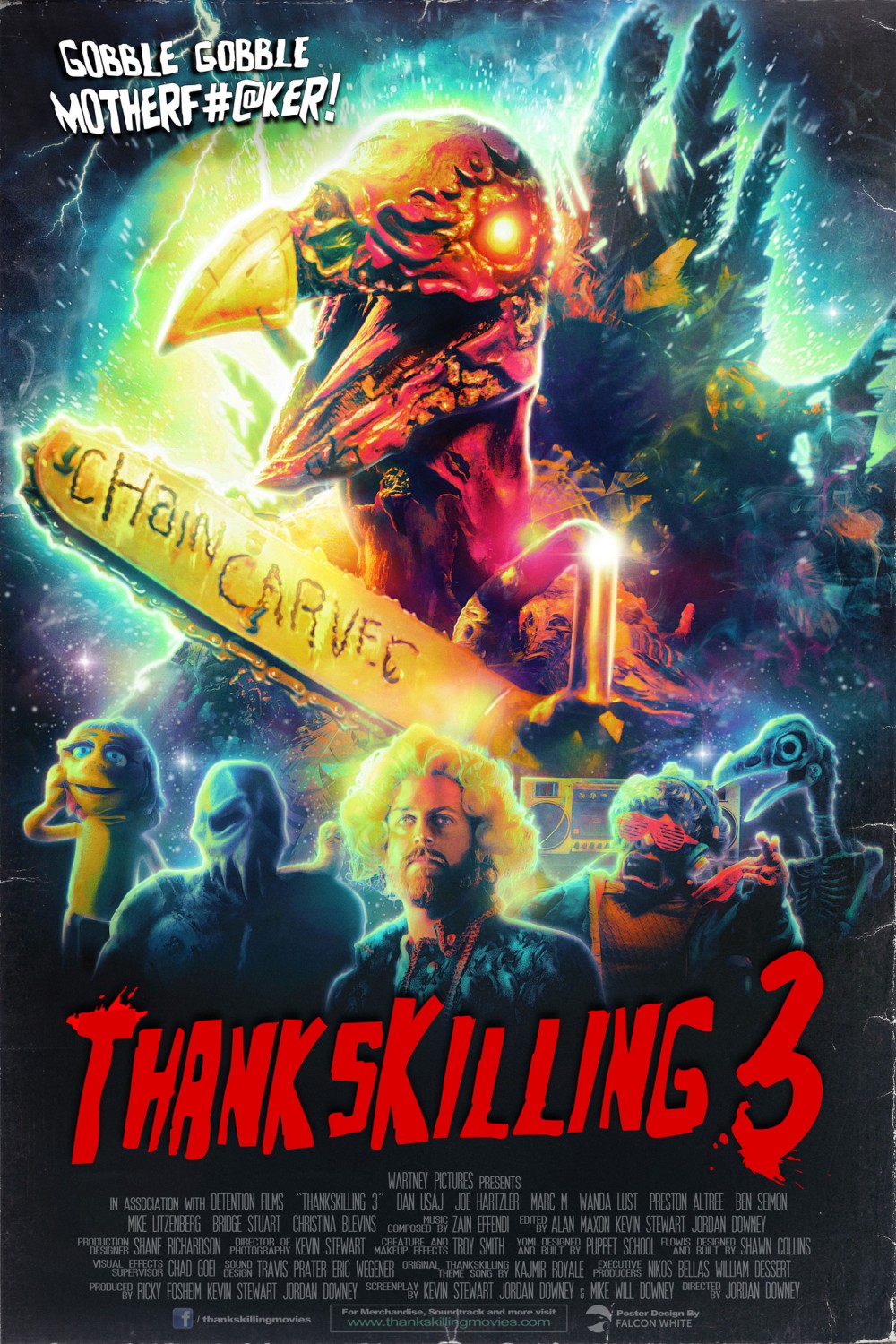 Extra Large Movie Poster Image for ThanksKilling 3 