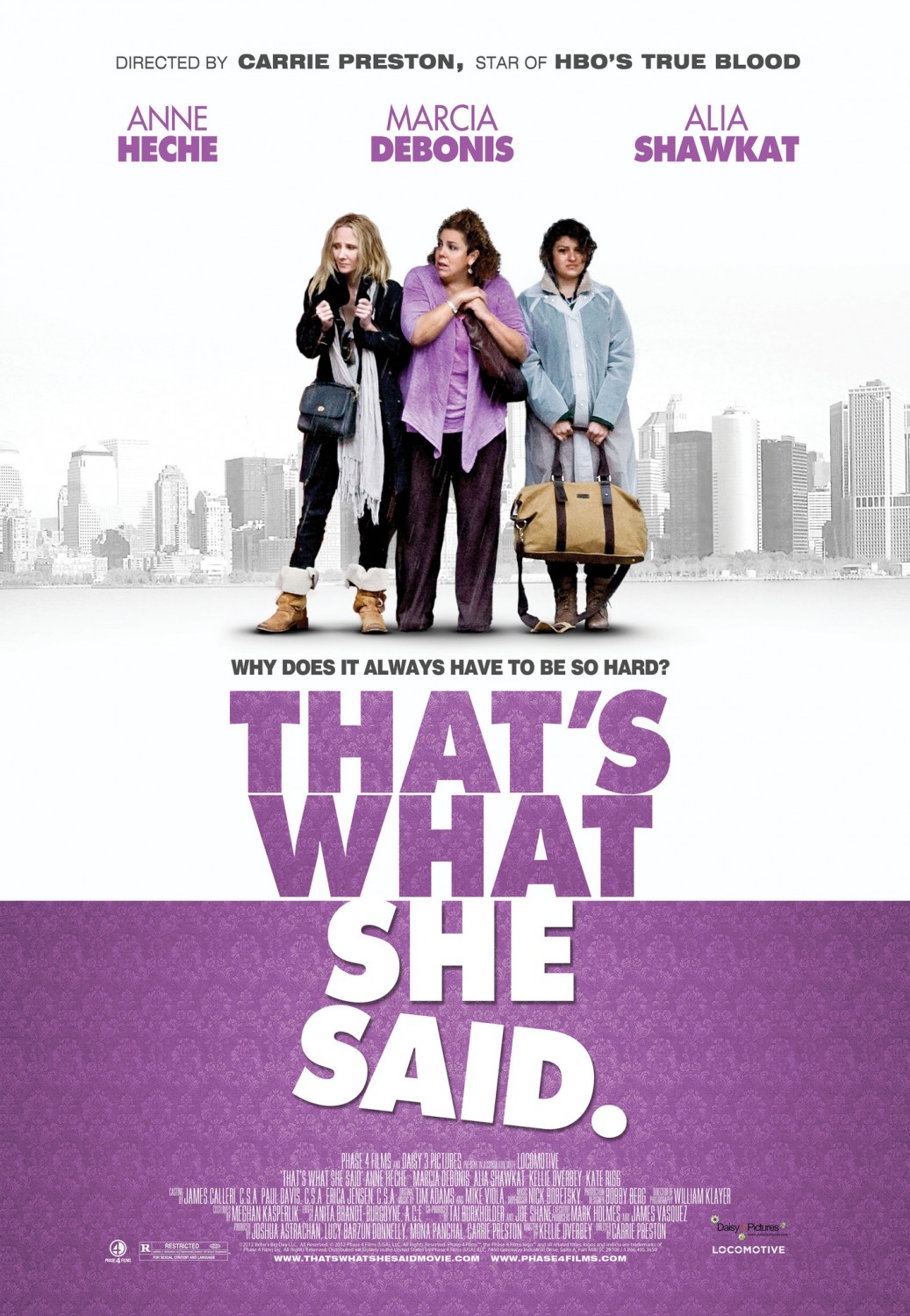 Extra Large Movie Poster Image for That's What She Said 