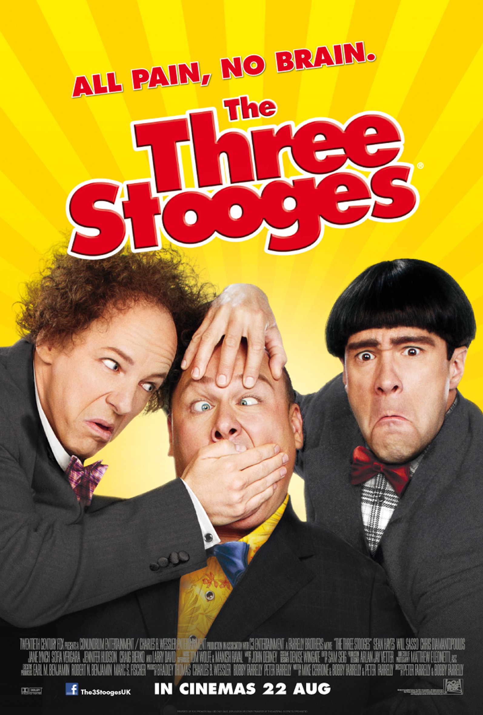 Mega Sized Movie Poster Image for The Three Stooges (#6 of 7)