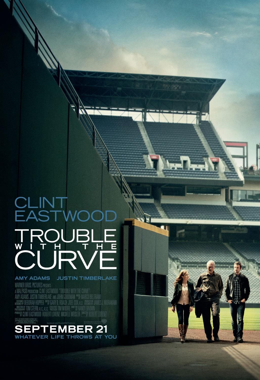 Extra Large Movie Poster Image for Trouble with the Curve (#2 of 3)
