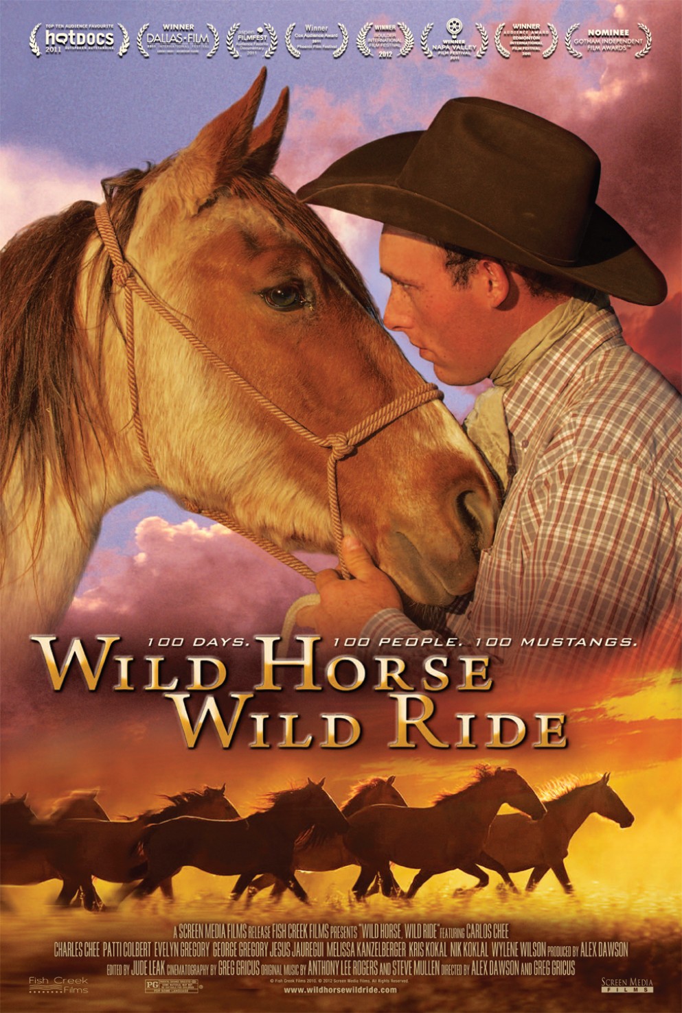 Extra Large Movie Poster Image for Wild Horse, Wild Ride 