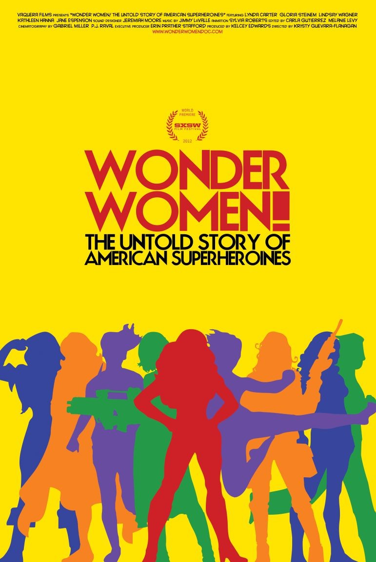 Extra Large Movie Poster Image for Wonder Women! The Untold Story of American Superheroines 
