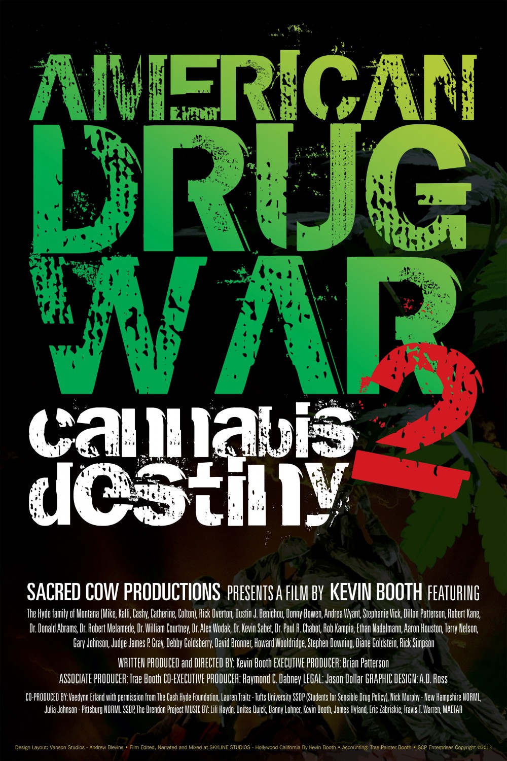 Extra Large Movie Poster Image for American Drug War 2: Cannabis Destiny 