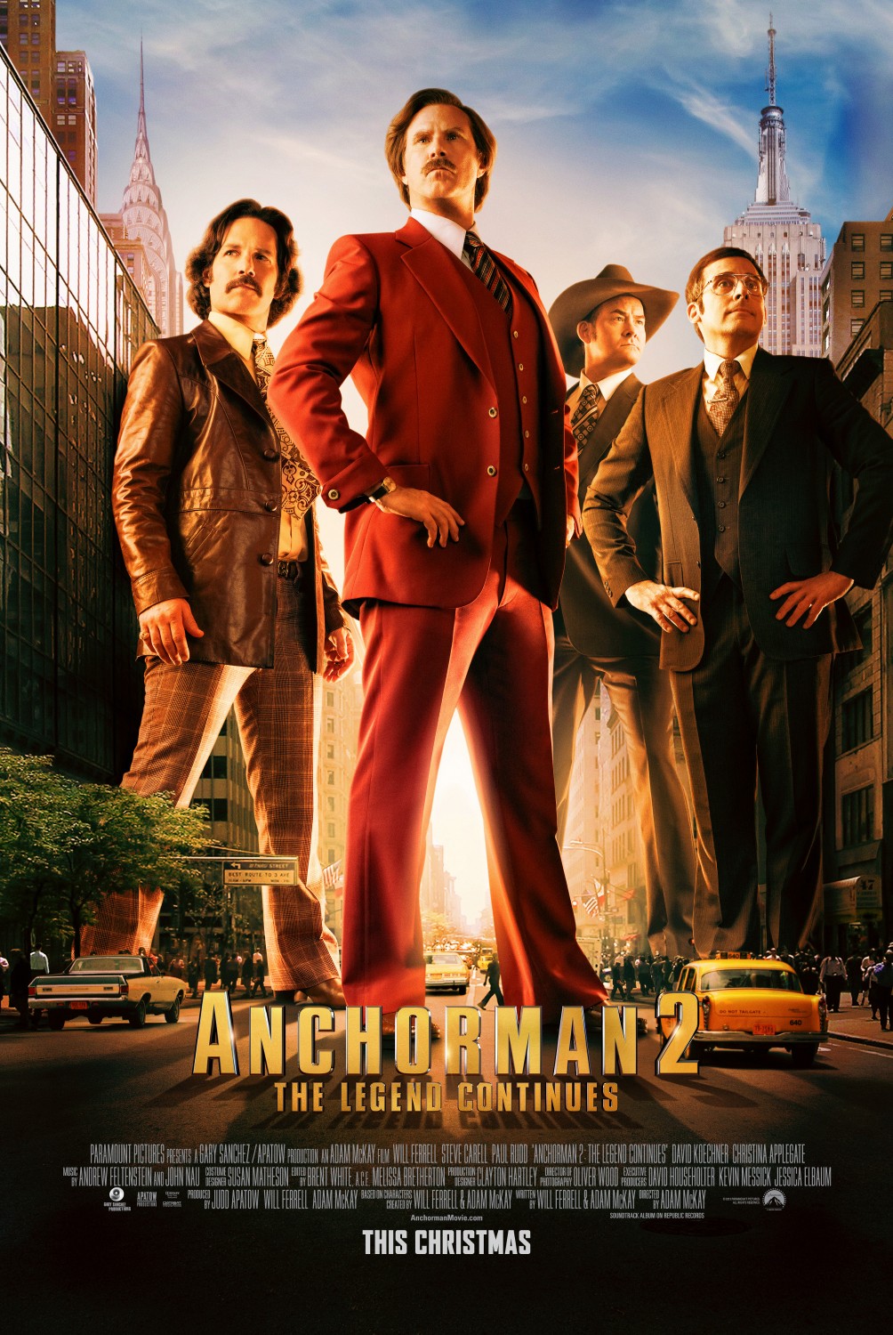 Extra Large Movie Poster Image for Anchorman 2 (#2 of 14)