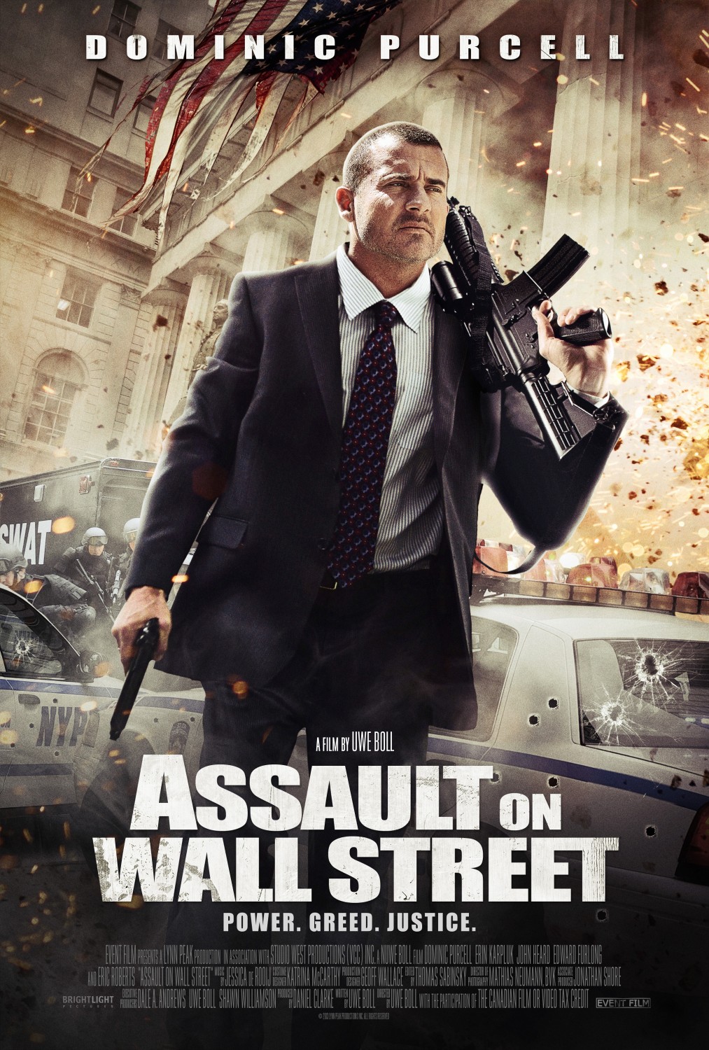 Extra Large Movie Poster Image for Assault on Wall Street 