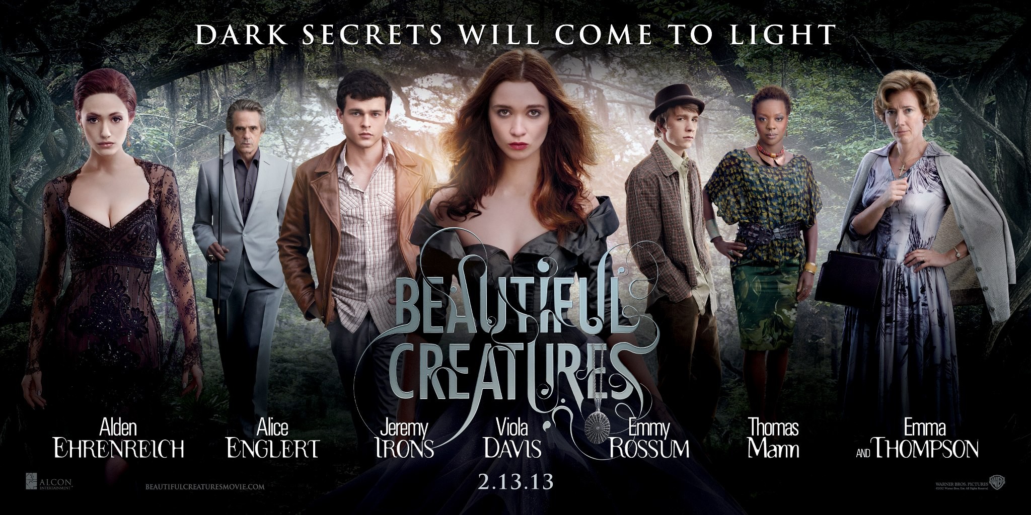 Mega Sized Movie Poster Image for Beautiful Creatures (#2 of 14)