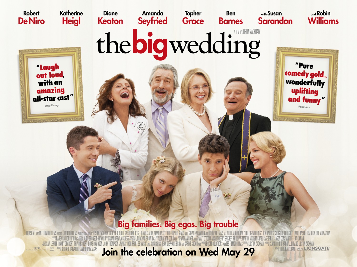 Extra Large Movie Poster Image for The Big Wedding (#4 of 4)
