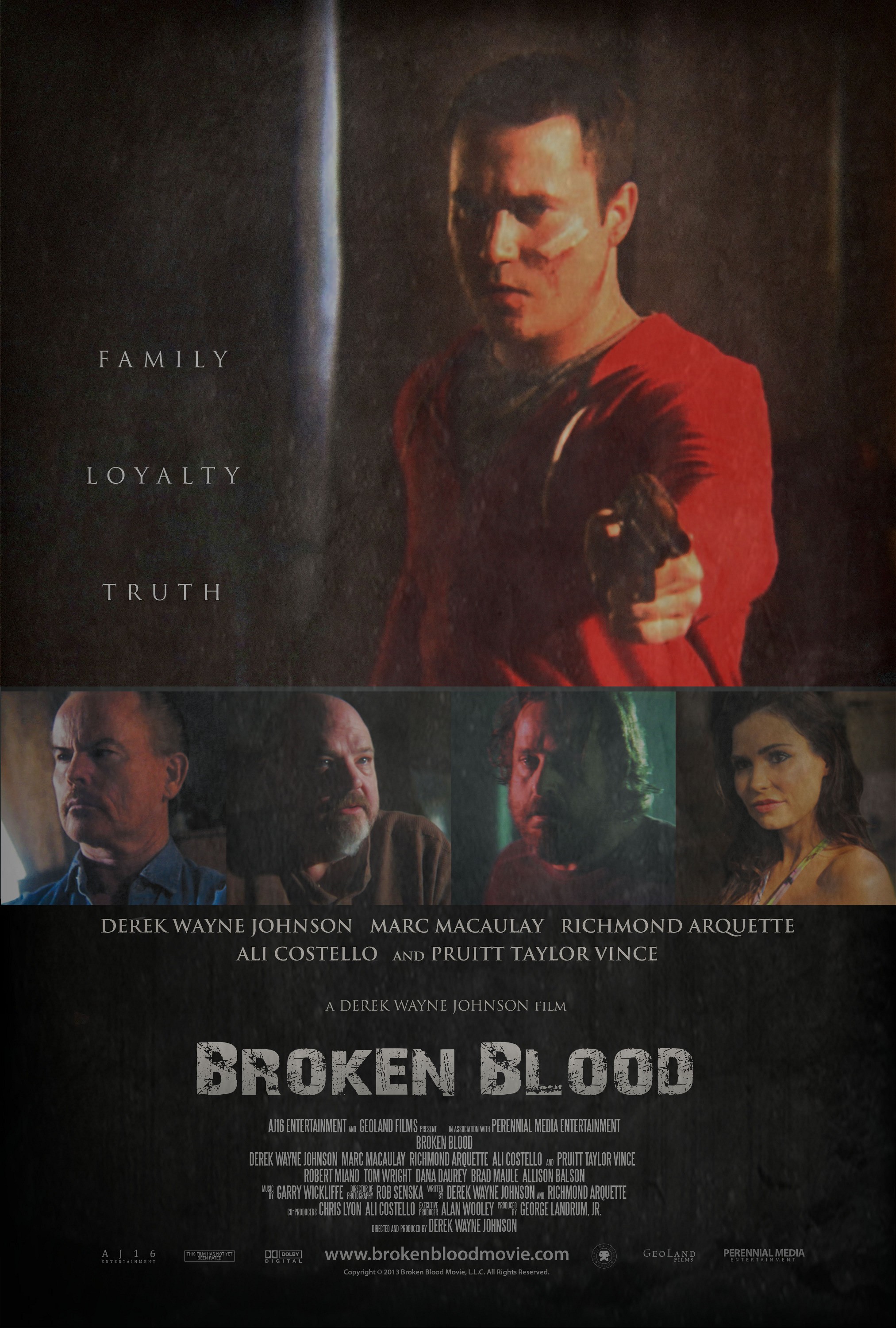 Mega Sized Movie Poster Image for Broken Blood 