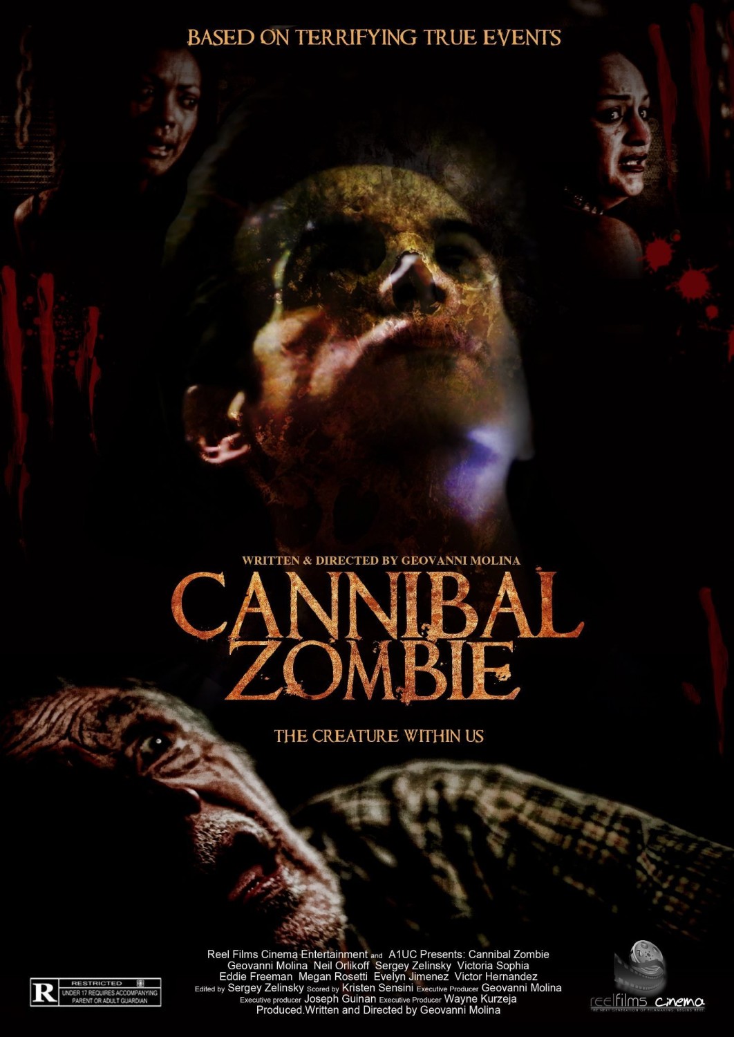 Extra Large Movie Poster Image for Cannibal Zombie 