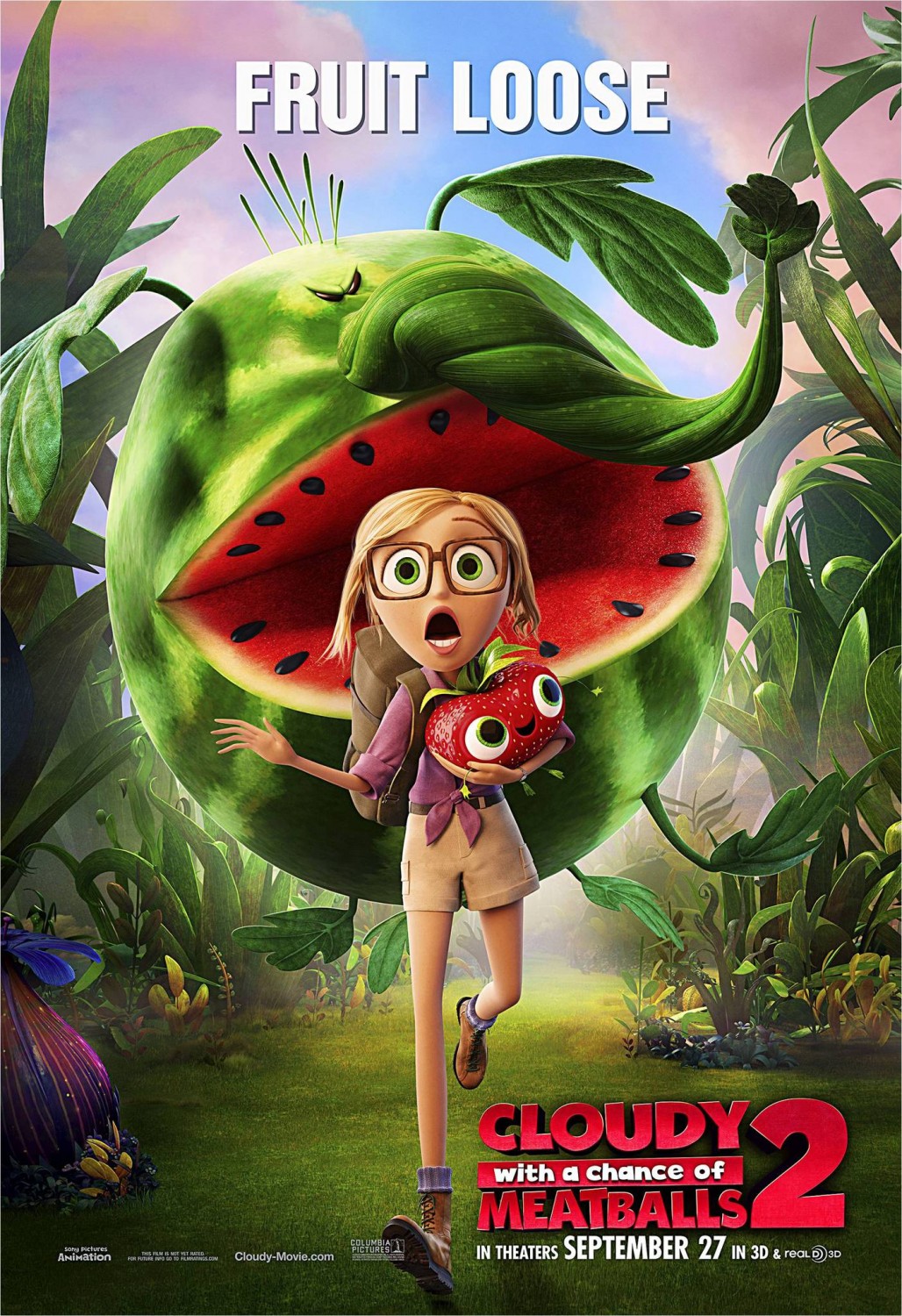 Extra Large Movie Poster Image for Cloudy with a Chance of Meatballs 2 (#3 of 9)
