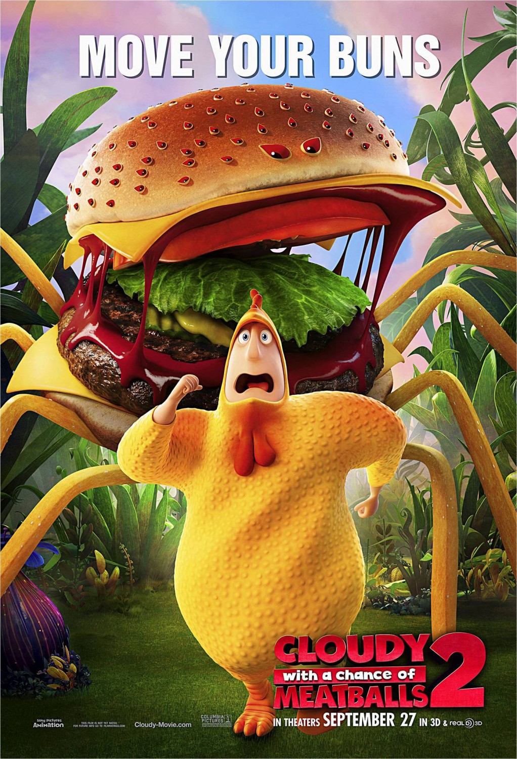 Extra Large Movie Poster Image for Cloudy with a Chance of Meatballs 2 (#6 of 9)