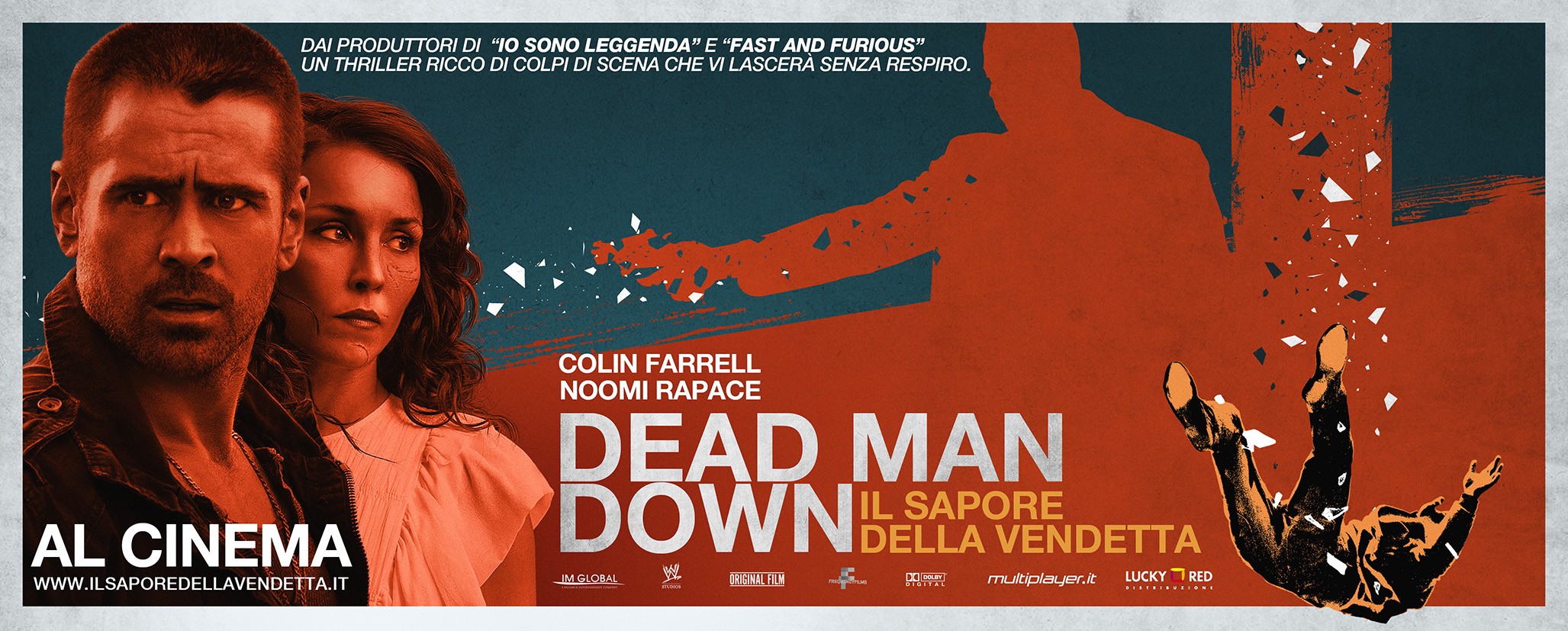 Mega Sized Movie Poster Image for Dead Man Down (#9 of 11)