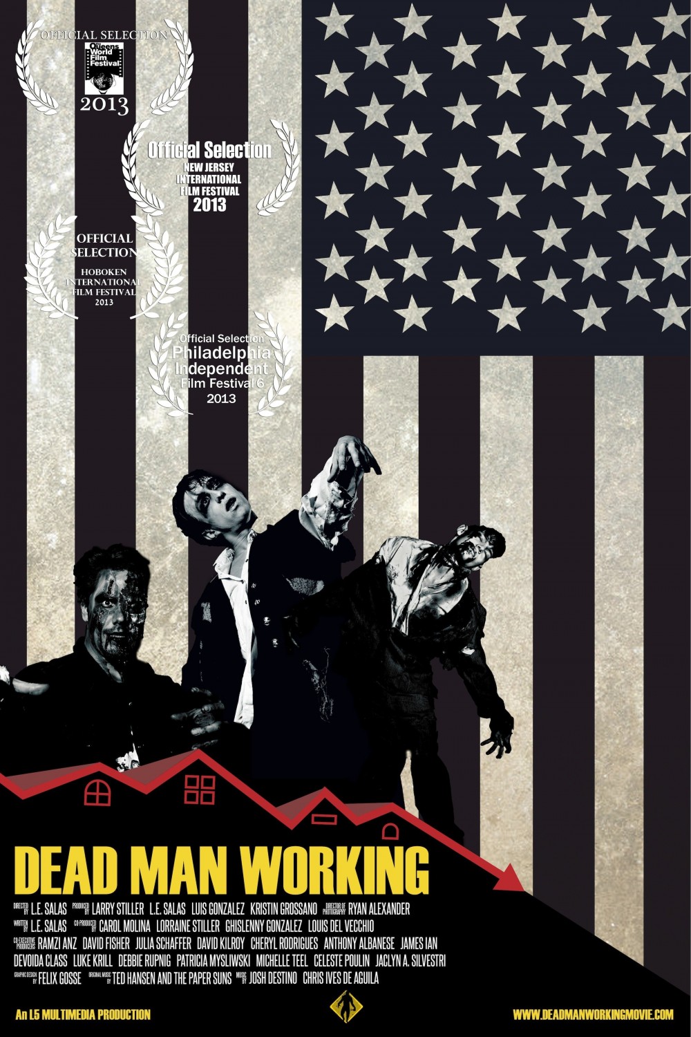 Extra Large Movie Poster Image for Dead Man Working 