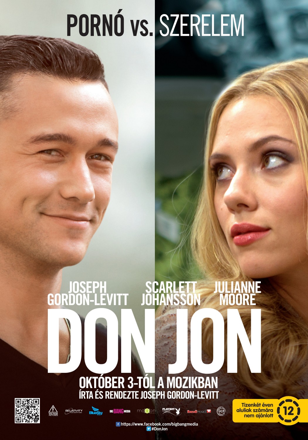 Extra Large Movie Poster Image for Don Jon - don_jon_ver9_xlg