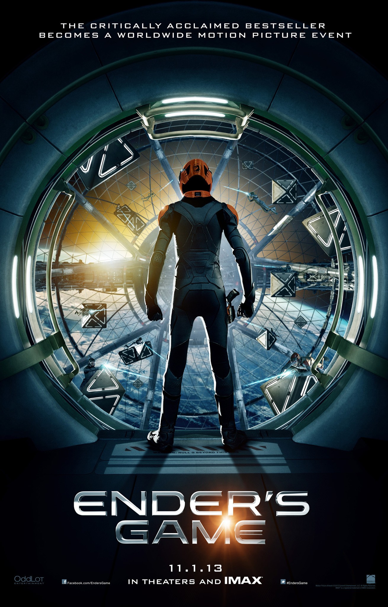 Mega Sized Movie Poster Image for Ender's Game (#1 of 26)